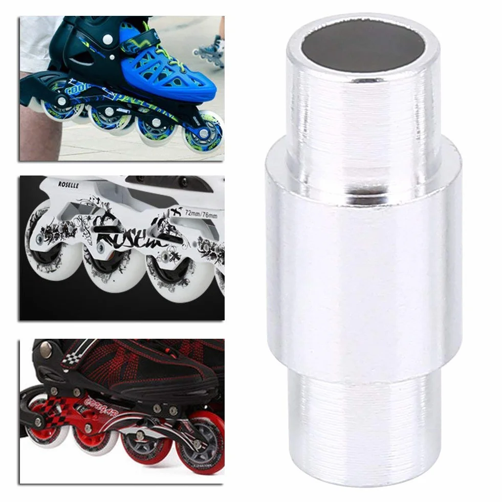 Separadores de cojinetes de ruedas de aluminio 8 mm 6 mm para patines 10 unidades