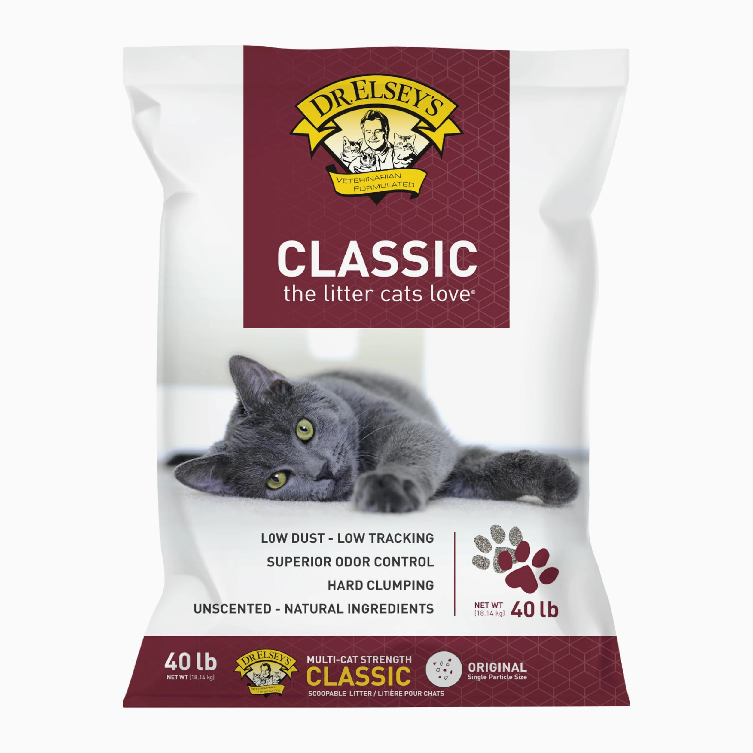 Precioso Gato Classic Premium agrupamiento Cat Litter