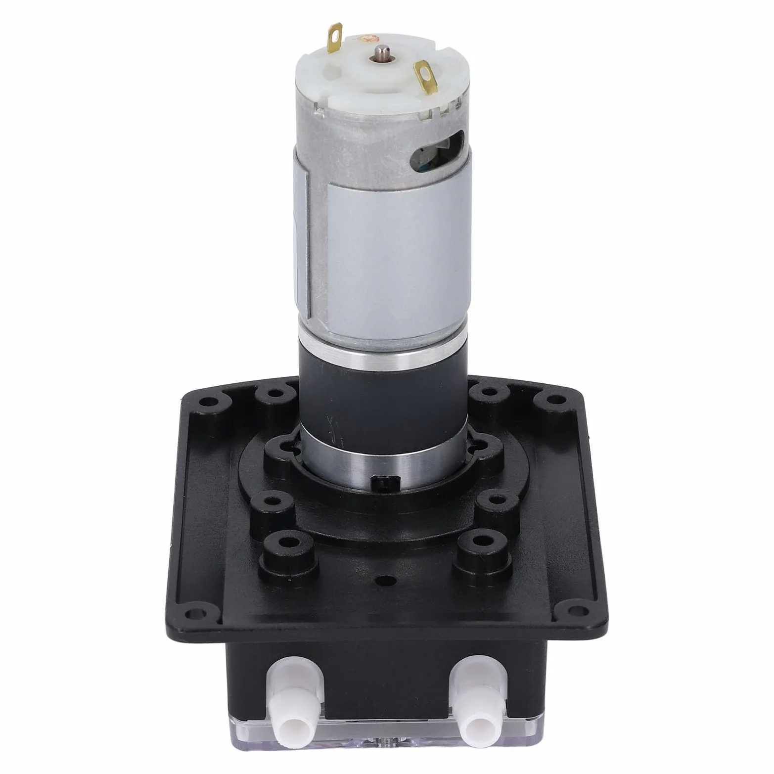 Dpofirs Bomba Dosificadora Peristáltica de Doble Cabezal, Bomba de Líquido de Alto Flujo de 1500ml/min DC12V para Lavadoras, 1 Peristáltica de 12V DC