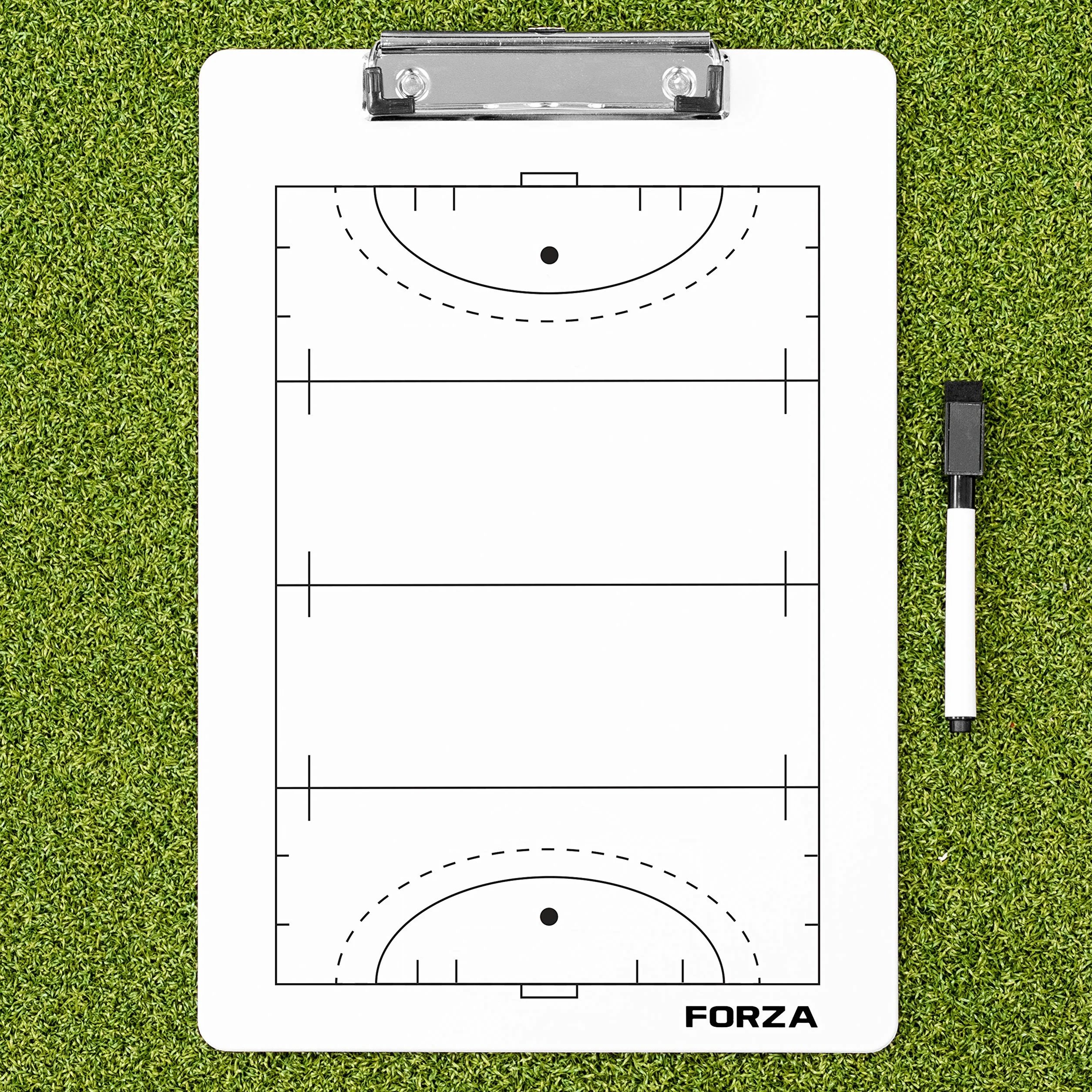 FORZA Tabla de Entrenamiento Hockey Pizarra Táctica Fácil de Limpiar Bolígrafos Incluidos 5 Tamaños