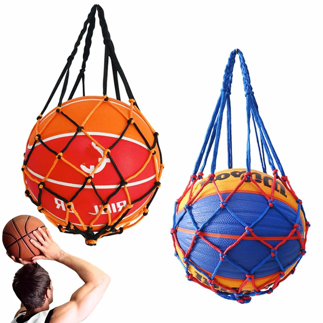 SULIUDAJI 2 Piezas Red de fútbol para Cometa Pelotas Deportivas de Baloncesto Voleibol de Playa Zapatillas de Deporte, Red portátil