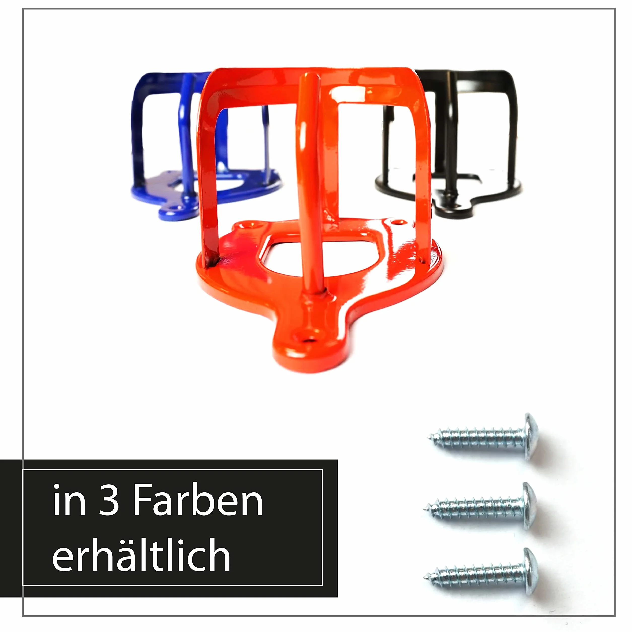 Soporte para caballos, establo de equitación, cámara de sillín, con gancho adicional, para colgar trenzas, cabestro, candara, metal en rojo y negro, rojo