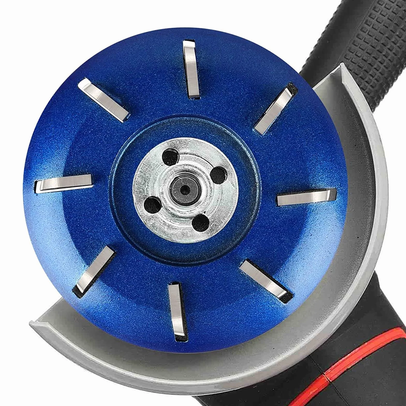 Disco de corte de pezuña, herramienta eléctrica profesional de reparación de pezuñas, disco de tallado turbo de madera, cortador de corte de pezuñas de metal de 6/8 dientes para caballos, cabras,