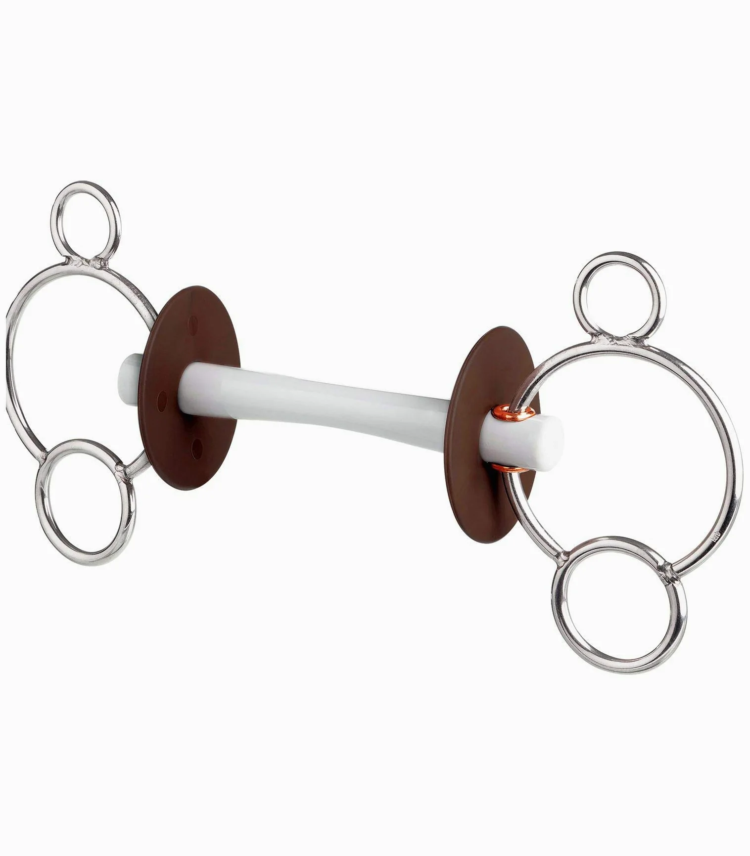 BERIS 3-Ring Gebiss mit Comfortstange