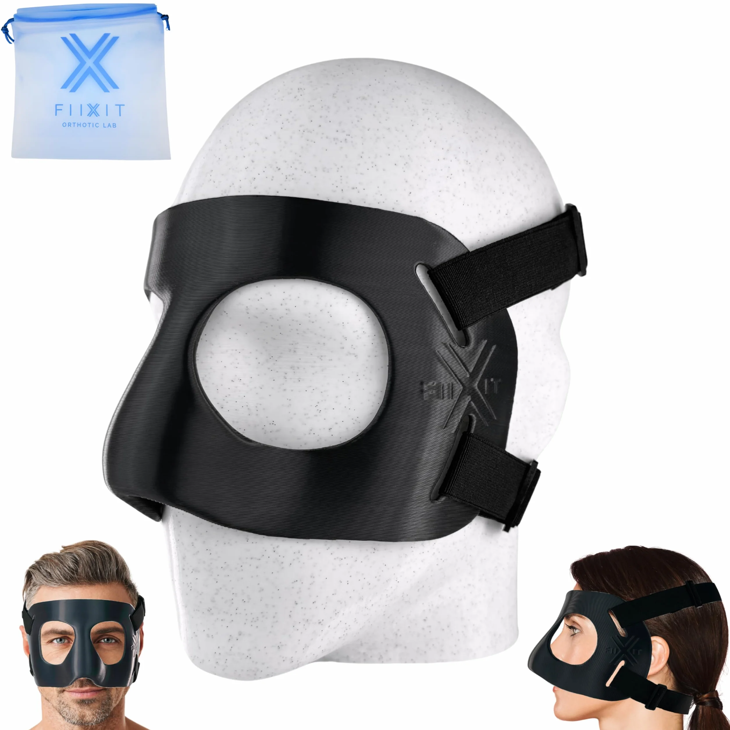 Máscara Protección de Nariz 3D Deportiva Facial Protectora para fútbol, Baloncesto, Voleibol