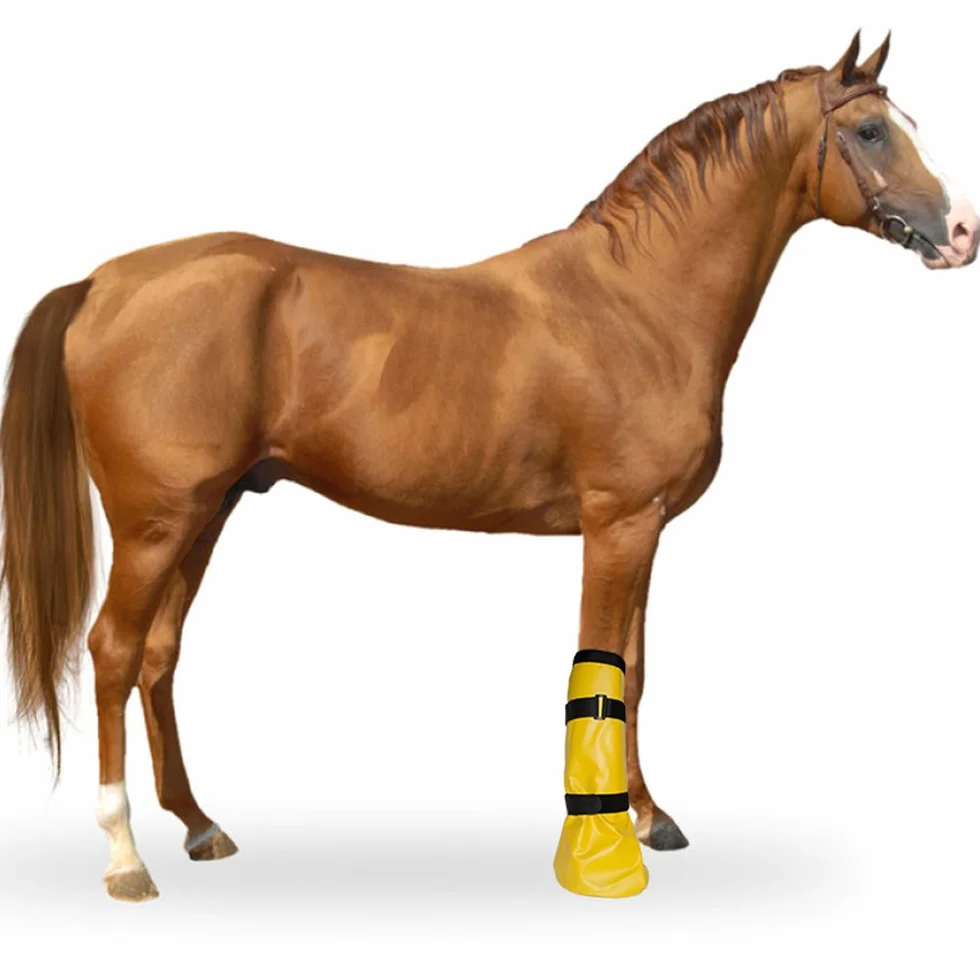 YONGZHAO Caballo pezuña Envuelto remojo Botas Soaker Bolsa Tratamiento Thrush o infección bacteriana