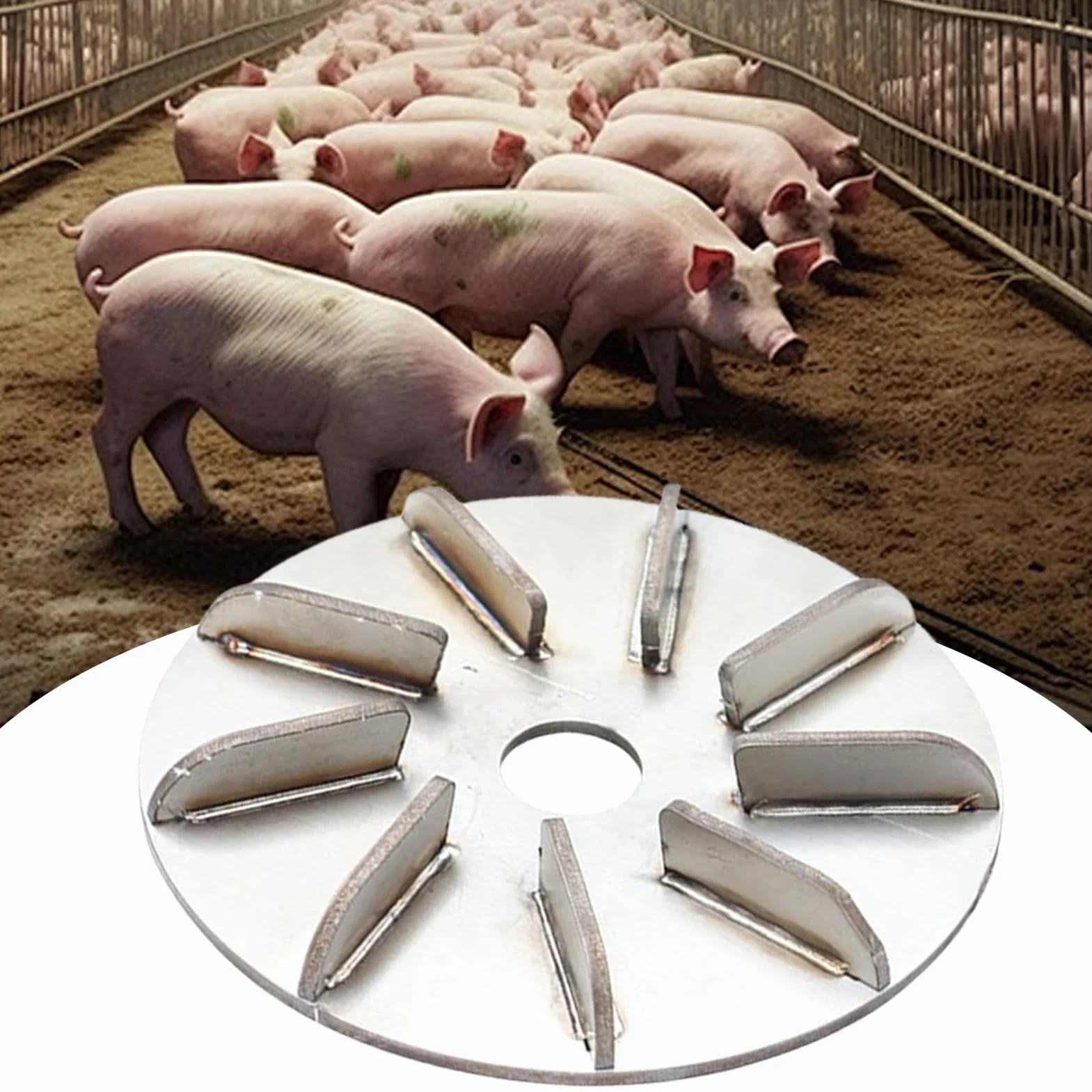 Labor-Saving Pig Hair Remover | 9 Gears Stainless Steel Pigs Hairr Scraper | Multi Gear High Efficient Grooming Tool for Livestock Roosters Slaughter Factory Hen Cows Sheep