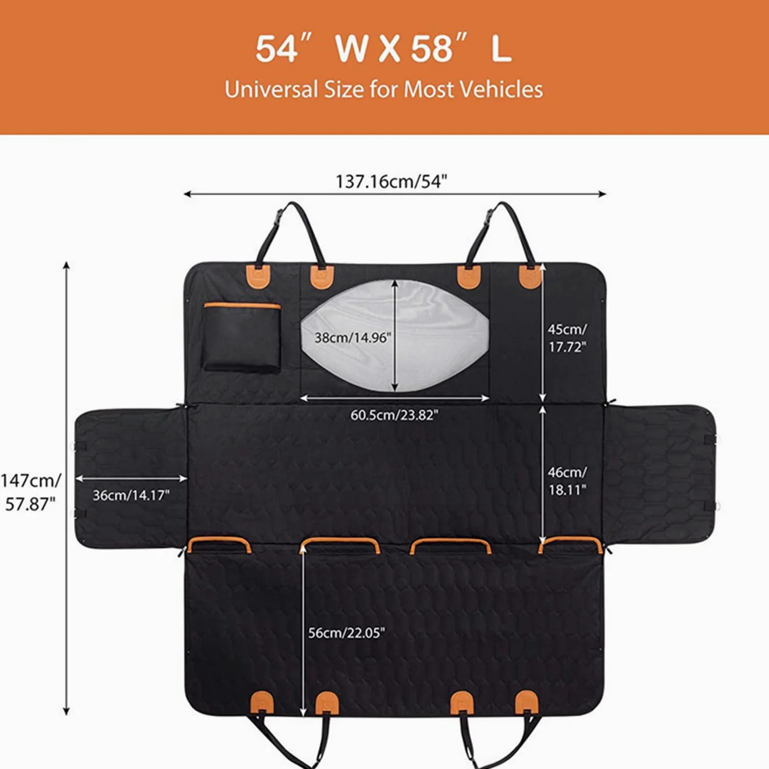 Funda Asiento Coche Perros Y Cinturón De Seguridad,Protector Asiento Coche Perro con Malla,Impermeables Y Antideslizantes Alfombrilla Coche Perro para Coche, Camiones, SUV