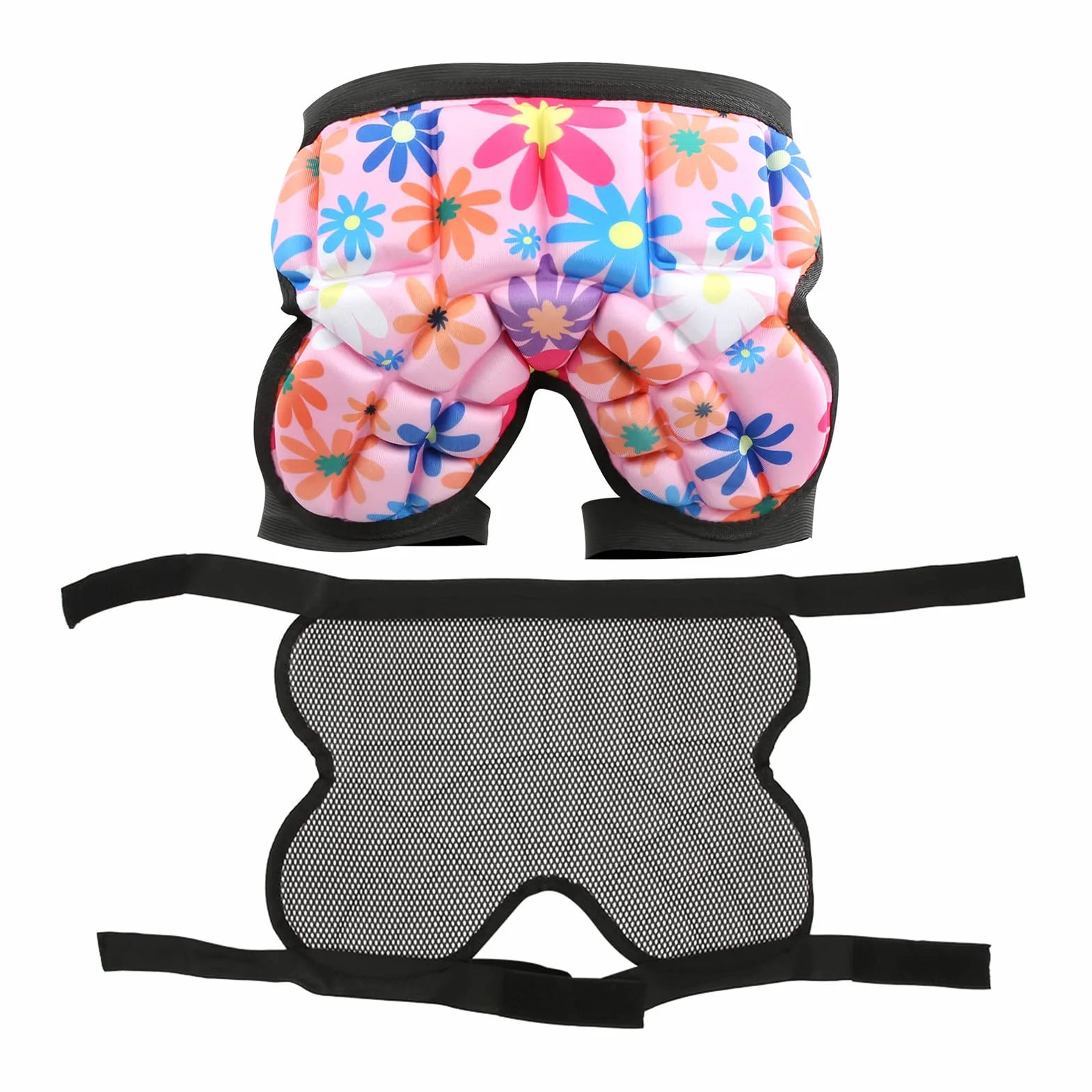 Almohadillas para Glúteos y Caderas para Patinar, Protección de Cadera para Niños, Equipo Protector