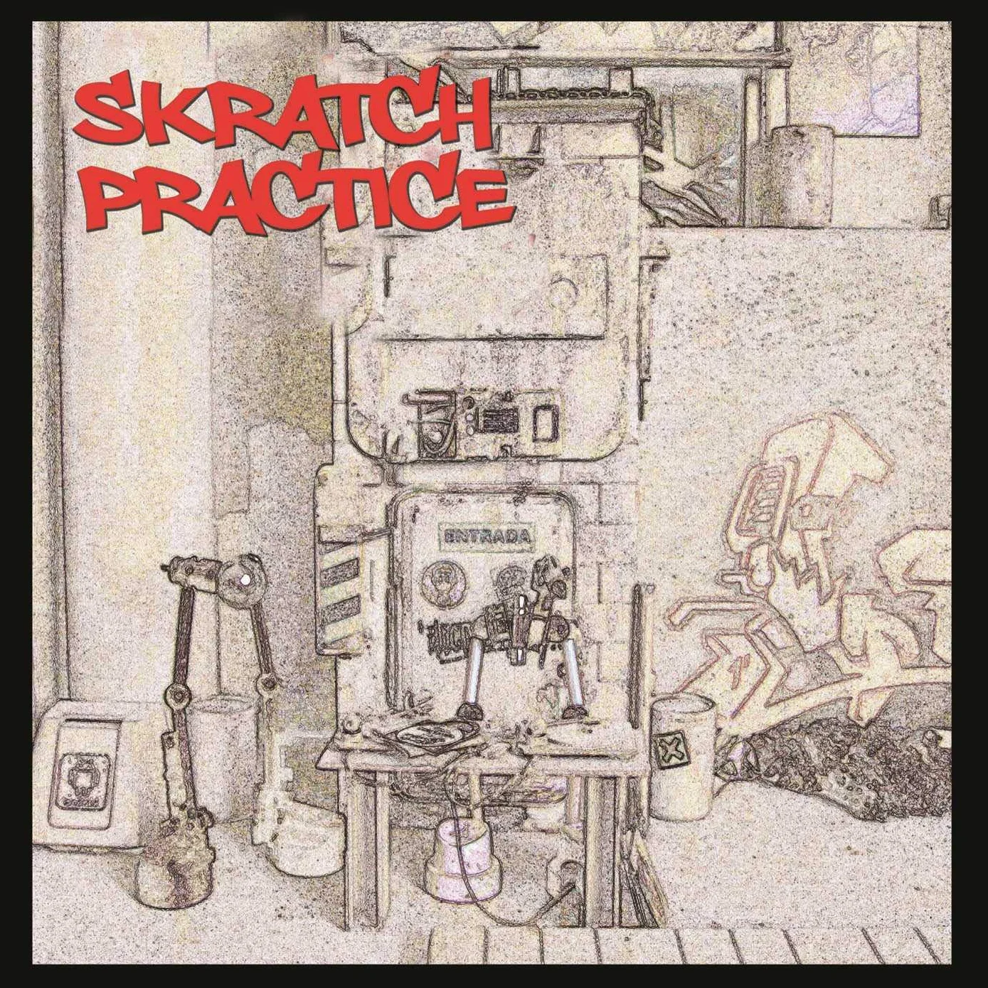Skratch Practice Black Vinyl 12"