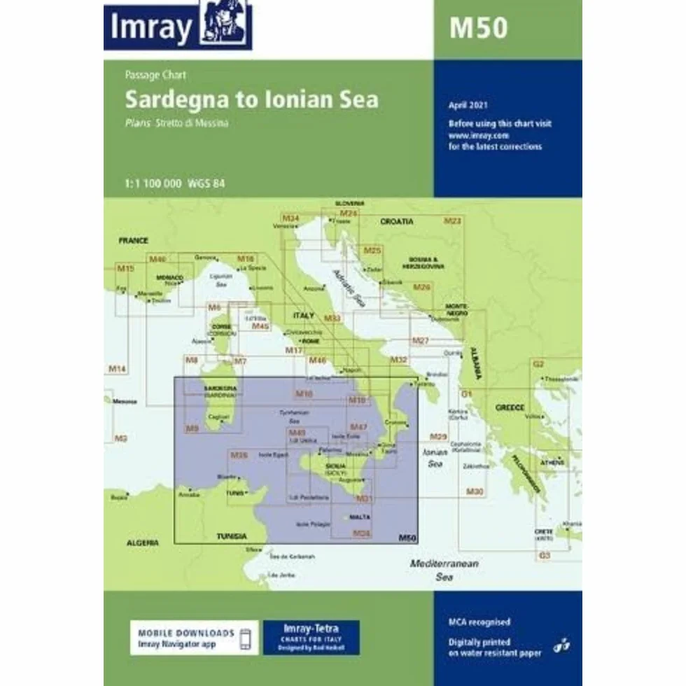 M50 Sardegna to Ionian Sea (M Series)
