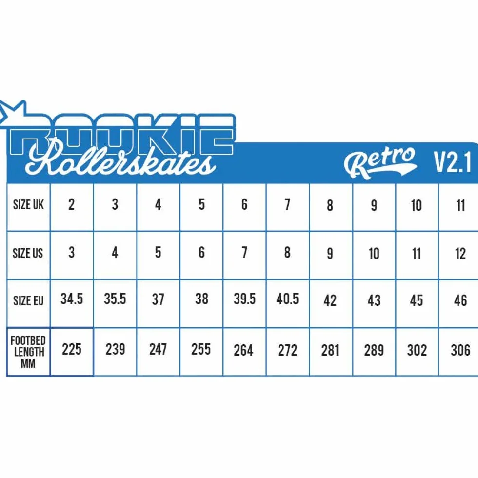 Rookie Retro V2.1 Patines con 4 Ruedas Unisex Adulto