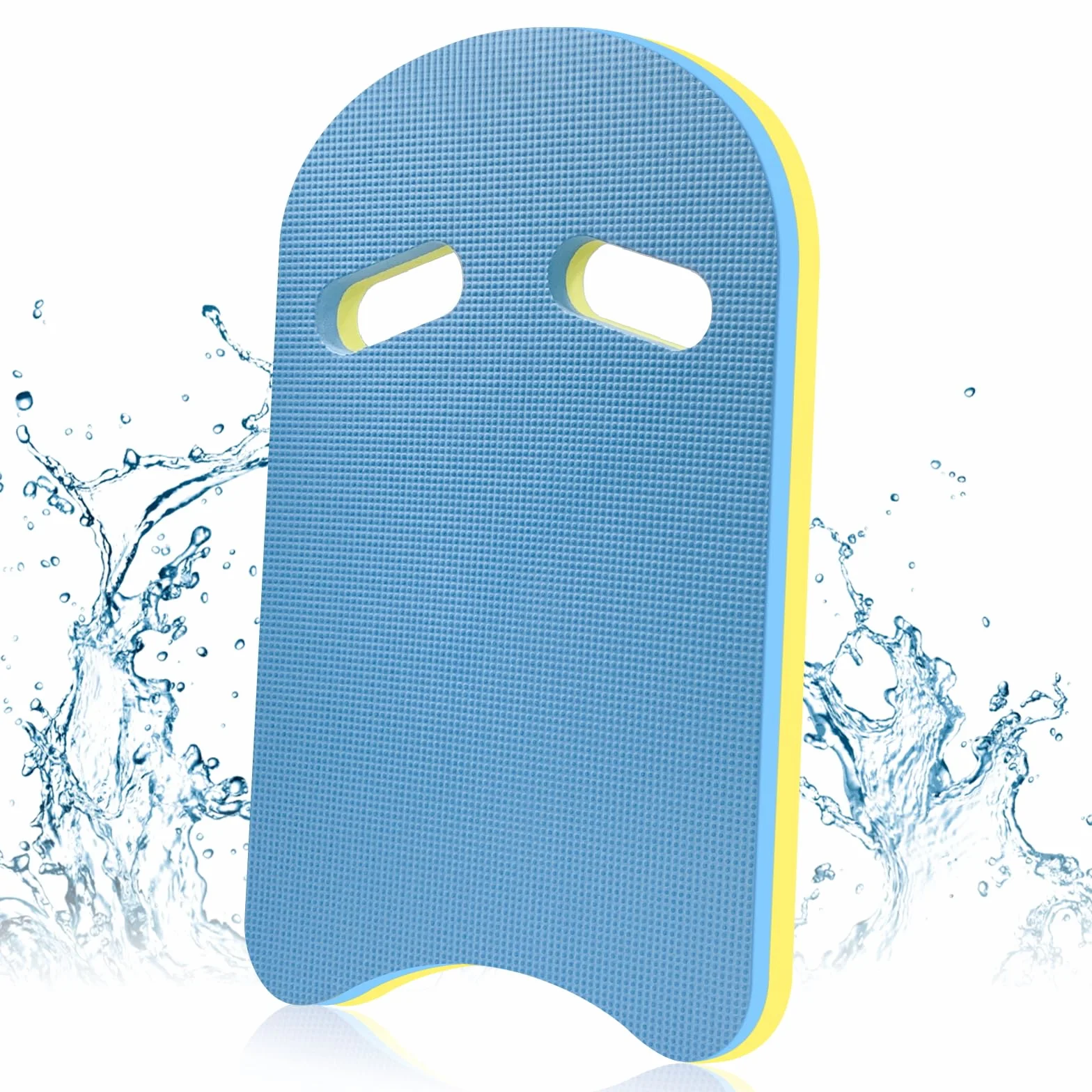 Tabla de Natación con Asas para Niños Adultos Entrenamiento Kickboard Flotante