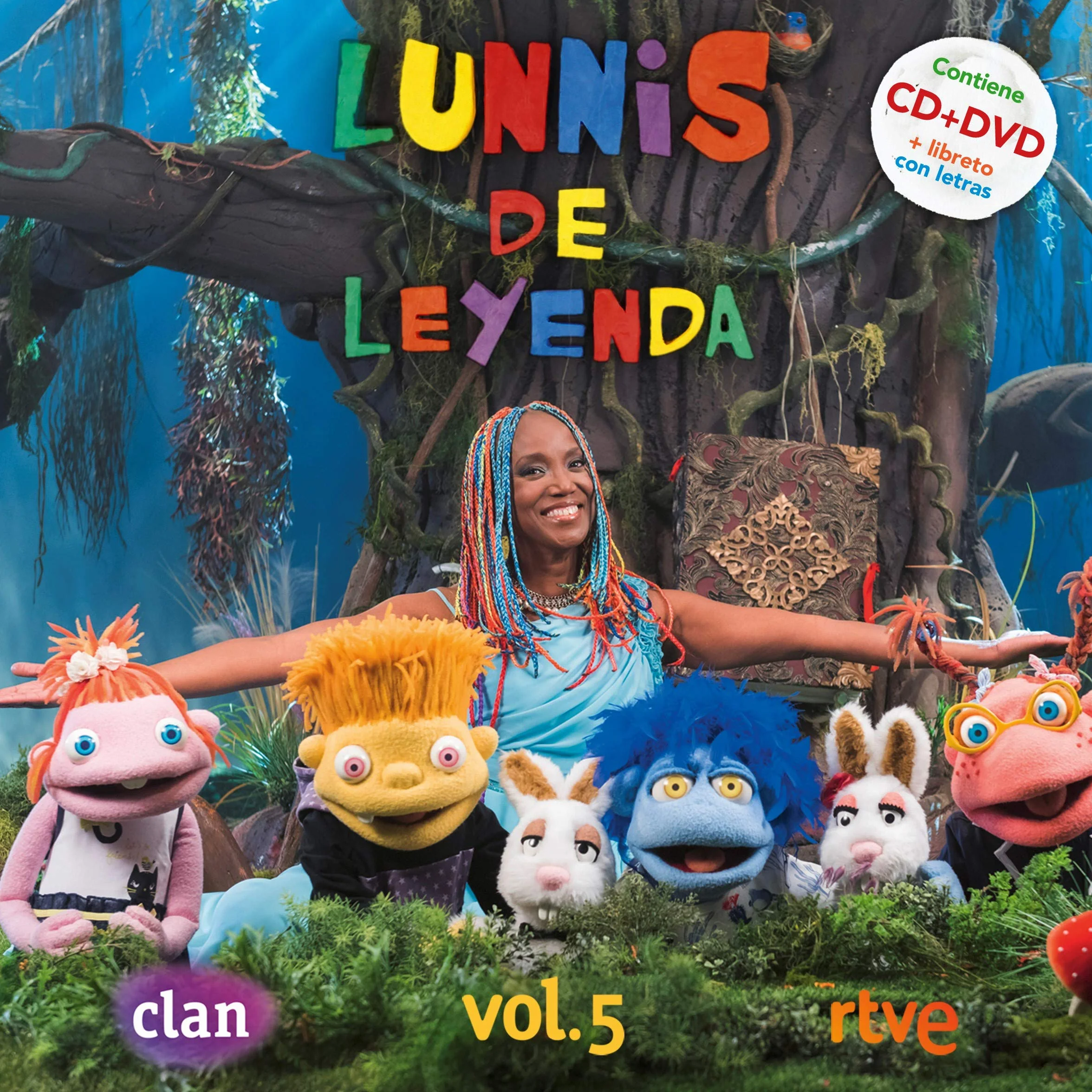 Lunnis De Leyenda Volumen 5 CD DVD