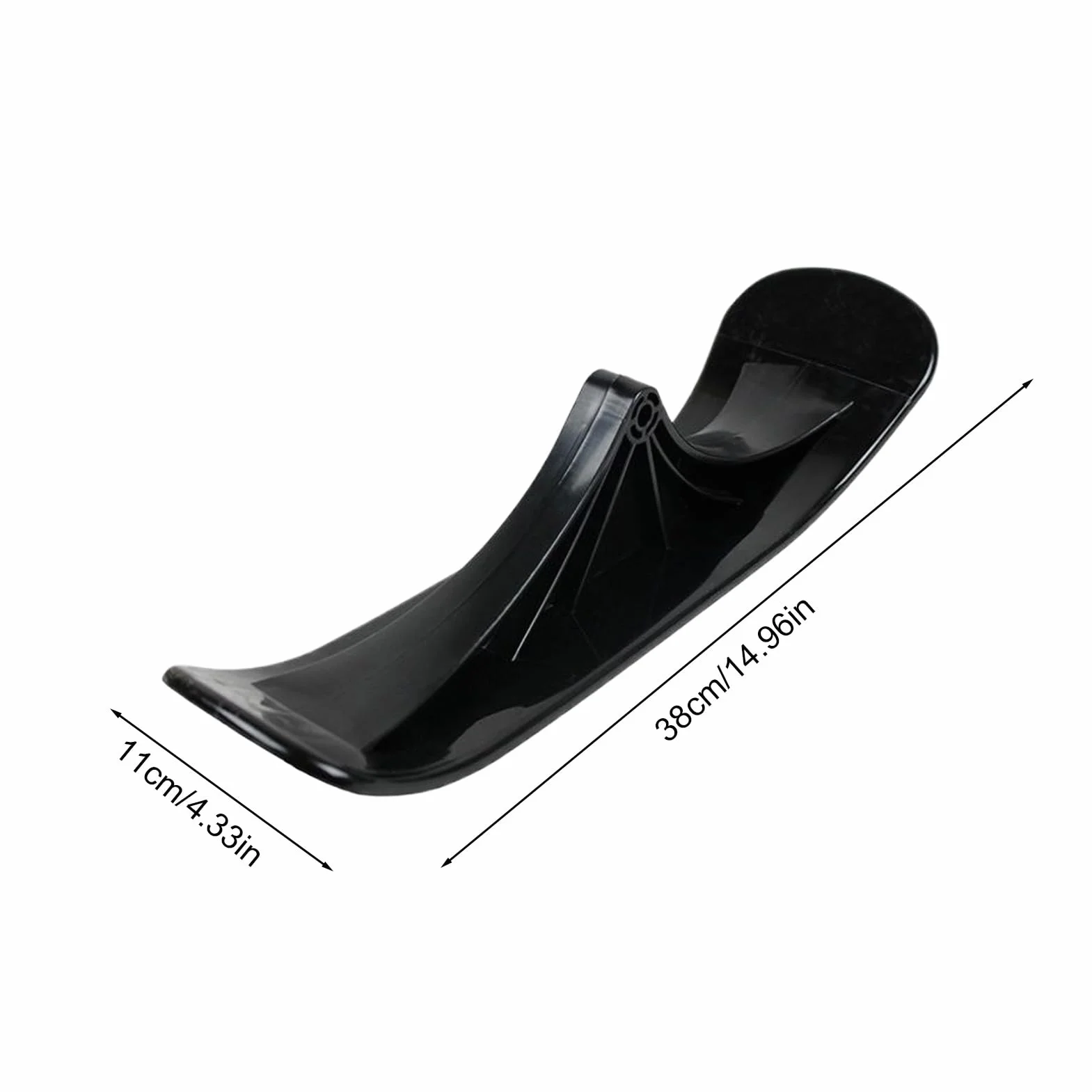 Kit de conversión de patinete de nieve, accesorios ergonómicos para deportes de invierno, kit de conversión de patineta de esquí para exterior