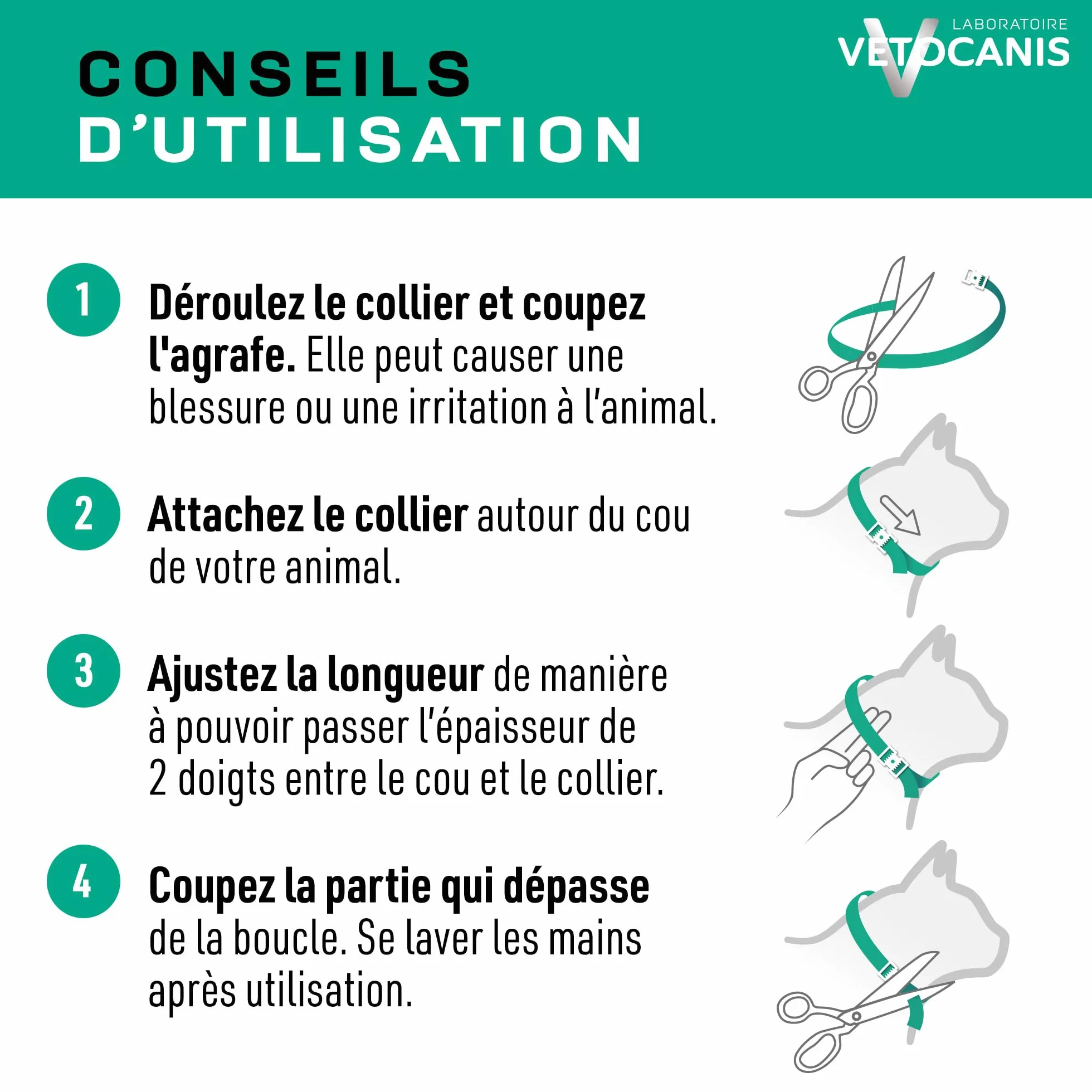 Vetocanis | Collar Antiparasitario Gatos | Protección y Tratamiento Antiparasitario Gatos | Eficaz 3 Meses | Para Gatos de + de 9 Meses | Banda Reflectante | Formulado bajo Control Veterinario