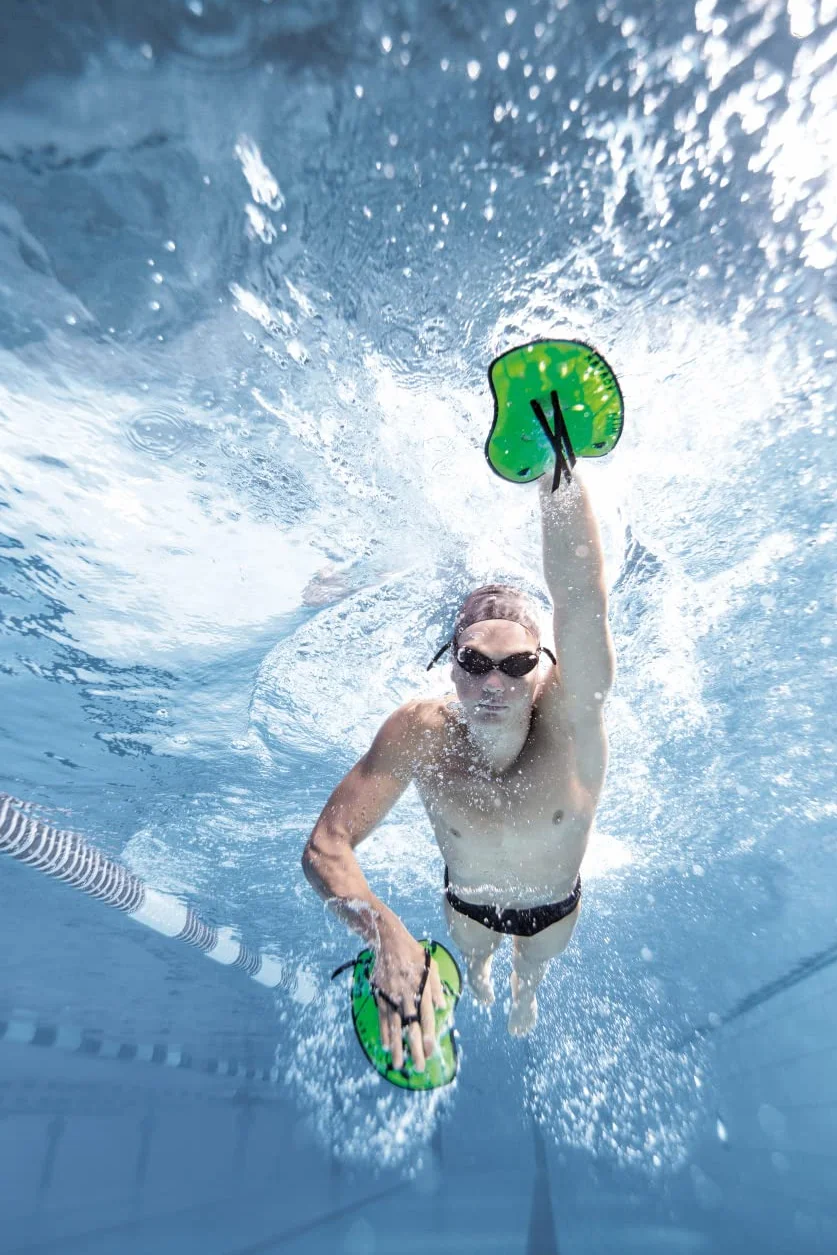 Arena Vortex Tablas de Natación Palas de Piscina con Correas Ajustables Sin PVC