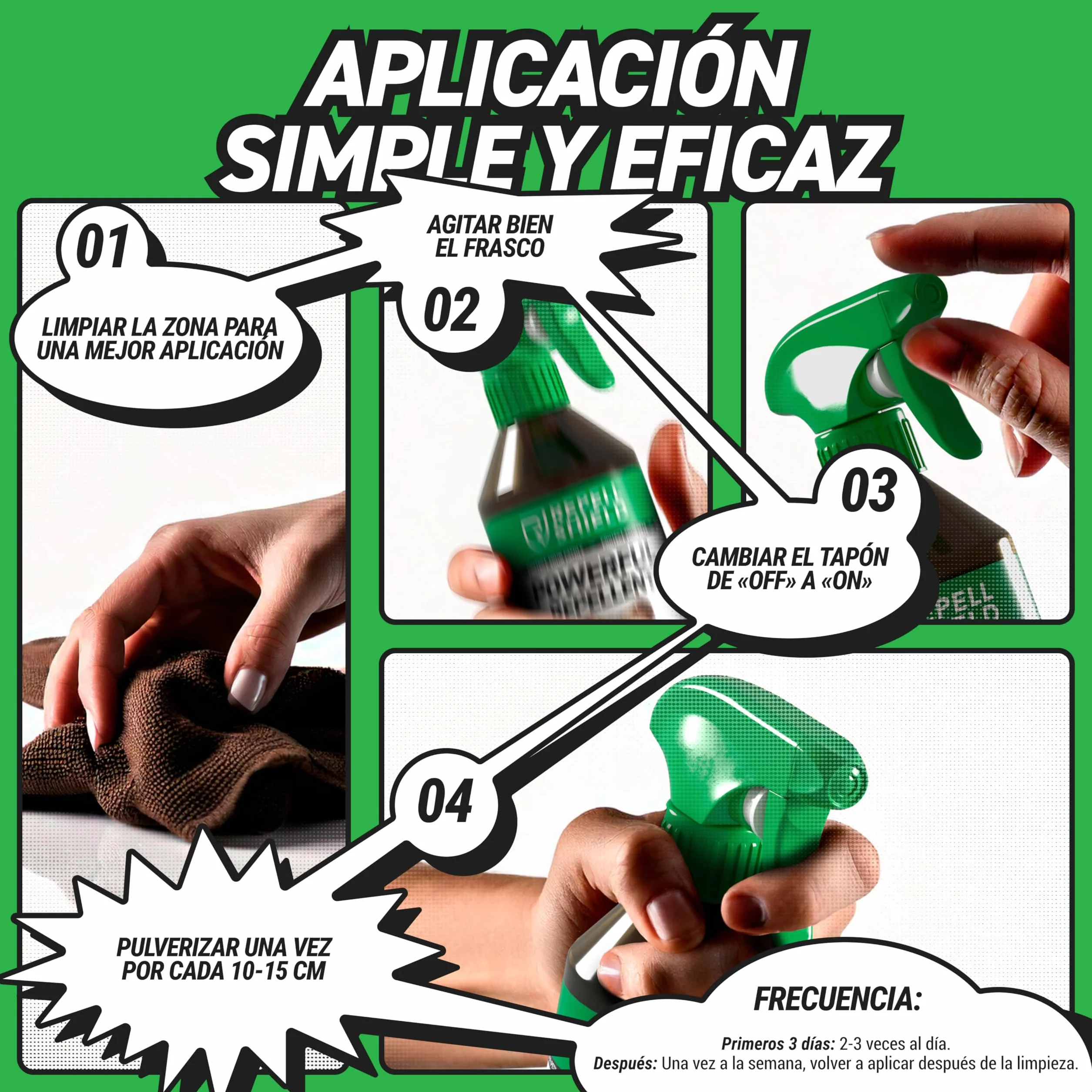 RepellShield® Spray Repelente Gatos - Antiarañazos - Ahuyentador de Gatos Exterior e Interior - 250ml - Protege Tus Sofás, Alfombras, Cortinas, Jardín - No Mancha - Seguro para Niños y Mascotas