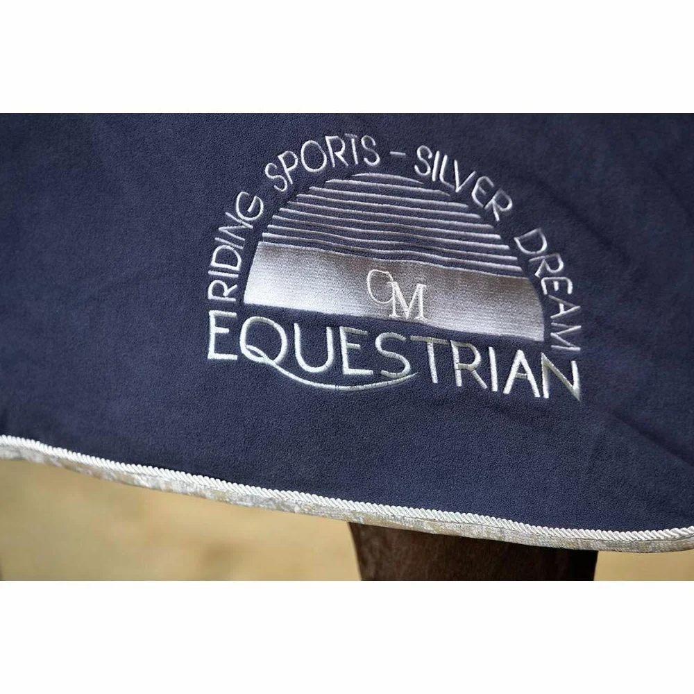 HKM 4057052343391 Venezia-6900 - Manta para Caballo, Color Azul Oscuro