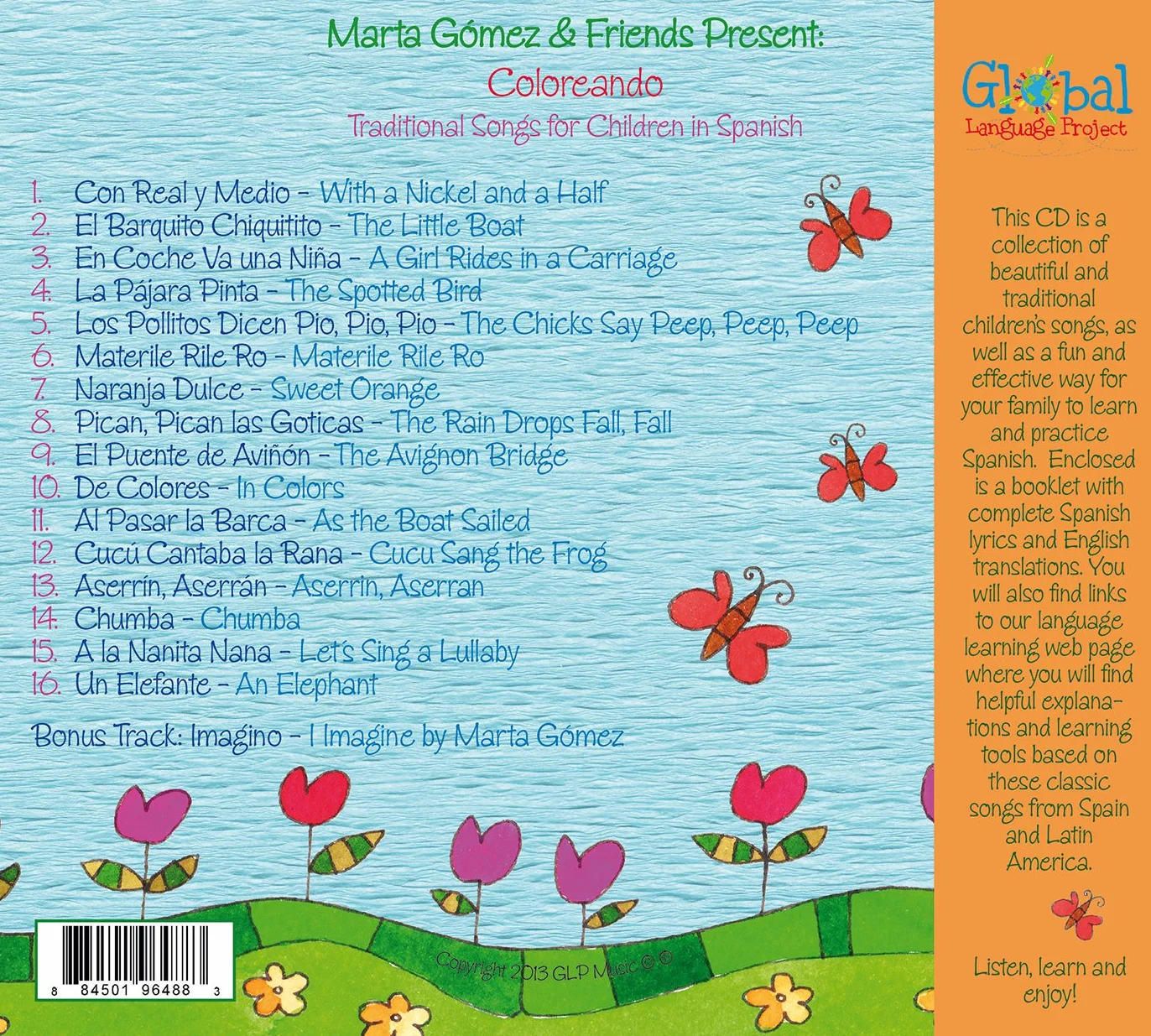 Canciones tradicionales para niños en español Coloreando