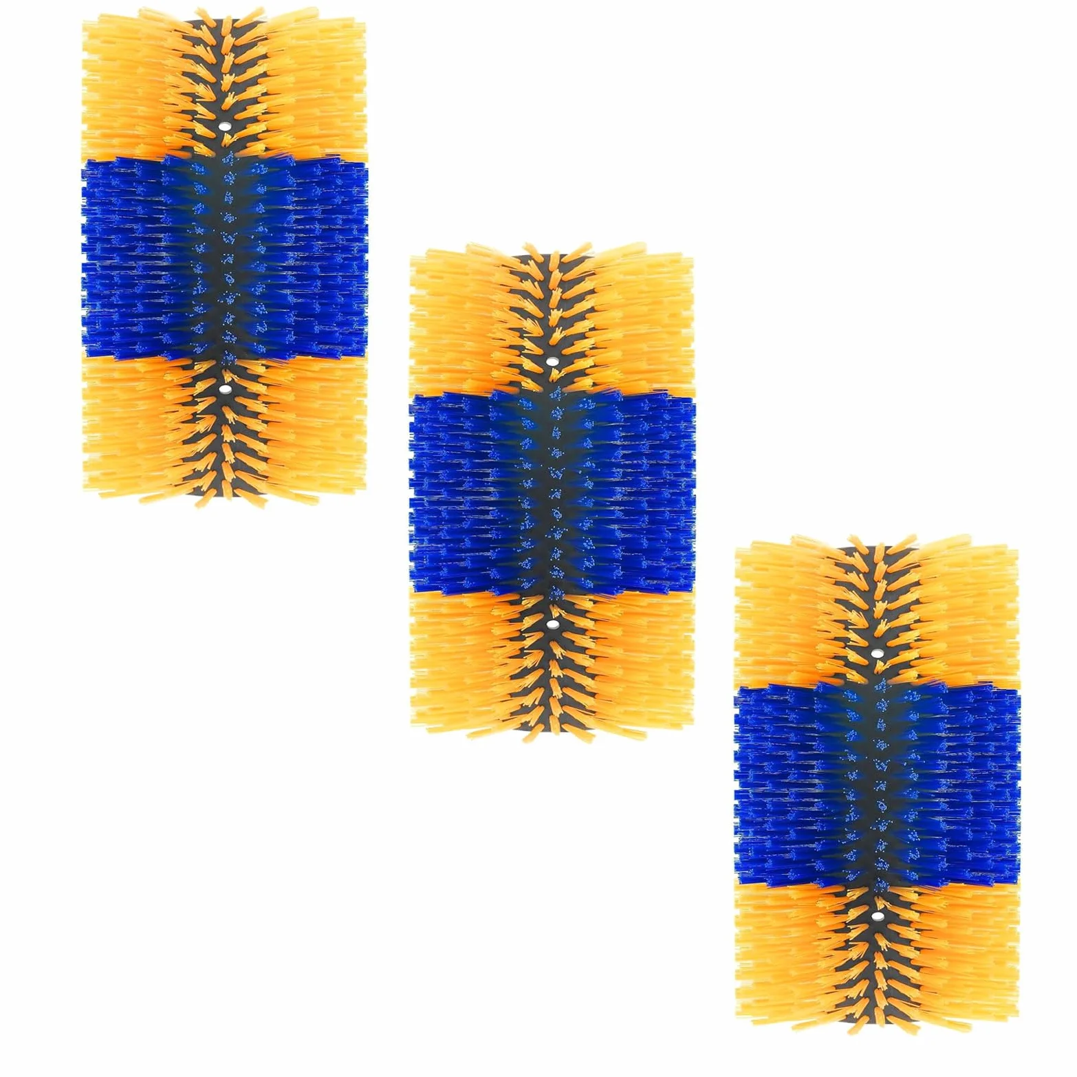 4pcs Cepillo para rascar ganado,Rascador Grande ,raspador semicircular Cepillos de masaje ,alivia la picazón,Resistentes y Fáciles de Instalar,Para Caballos,Cabras,Ganado Vacuno Y Vacas
