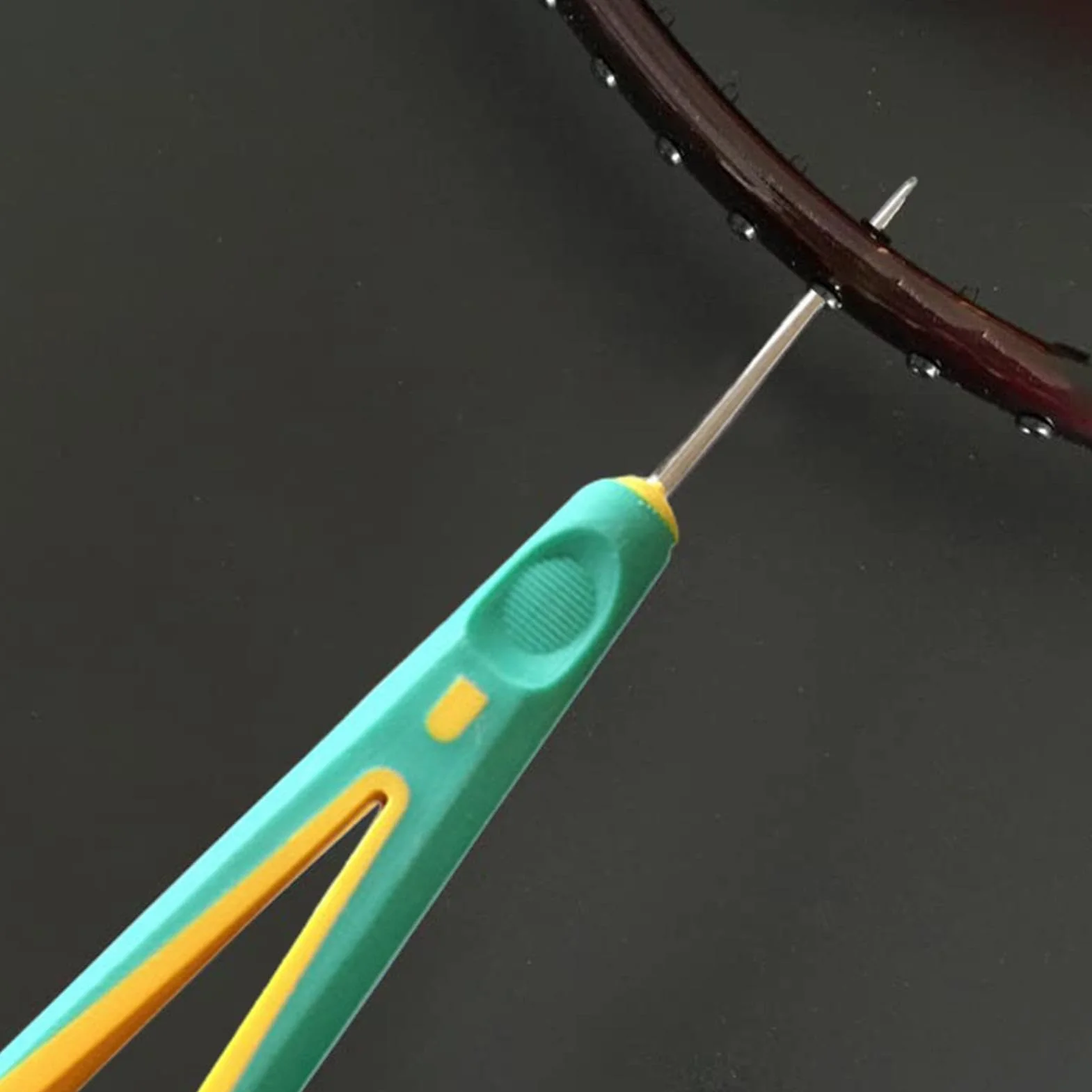 Máquina para encordar raquetas de tenis y bádminton, herramienta portátil de reparación