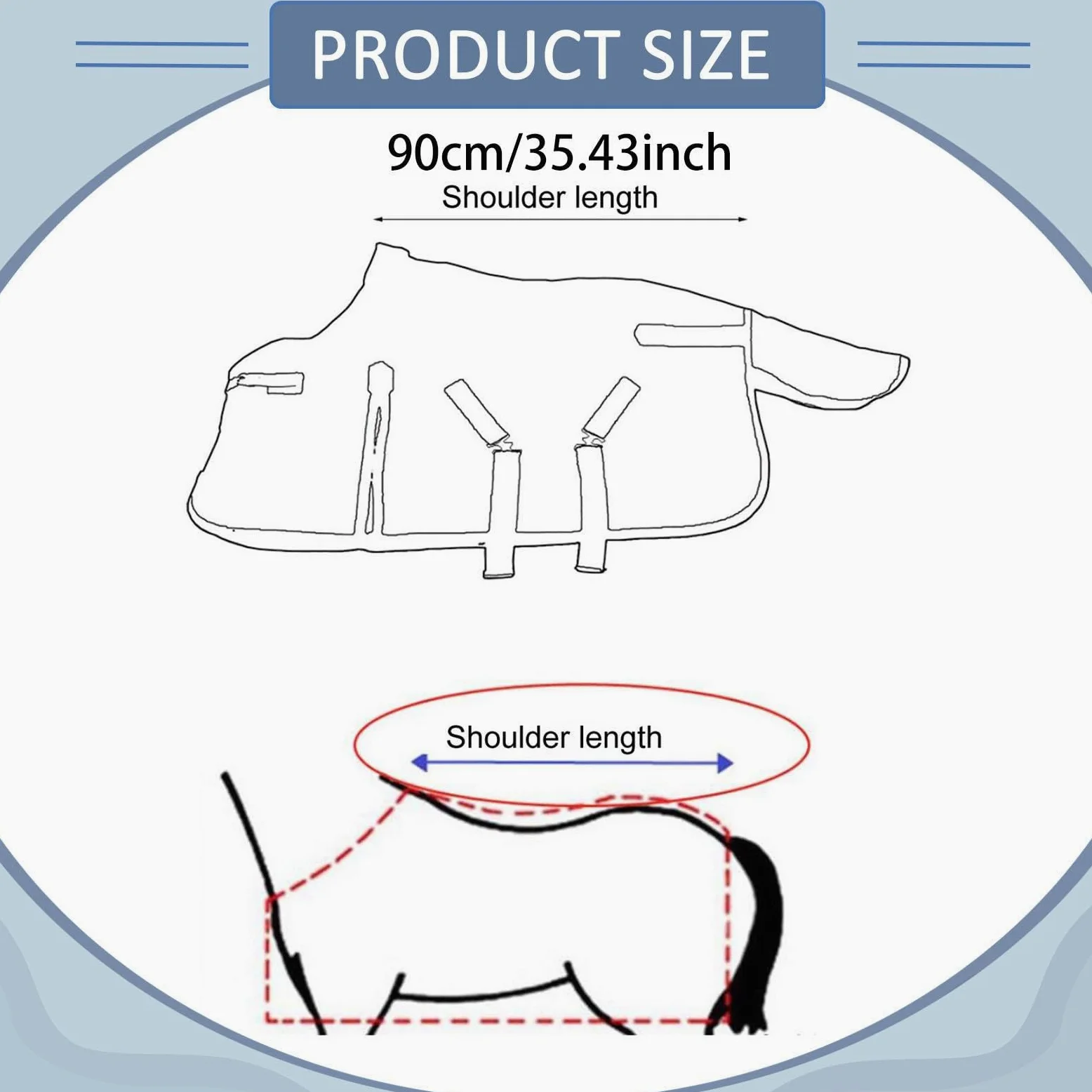 Sharplace Manta para Caballos, Ropa para Caballos, Transpirable, Impermeable, para Exteriores, Transporte Y Pasto.