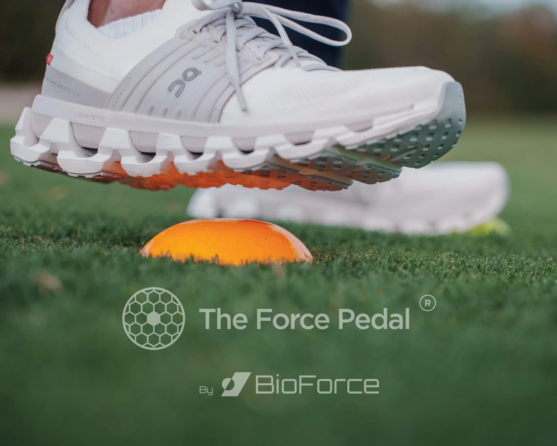 The Force Pedal Ayuda Entrenamiento Golf Fuerza Reacción Suelo Estabilidad 2 Pedales