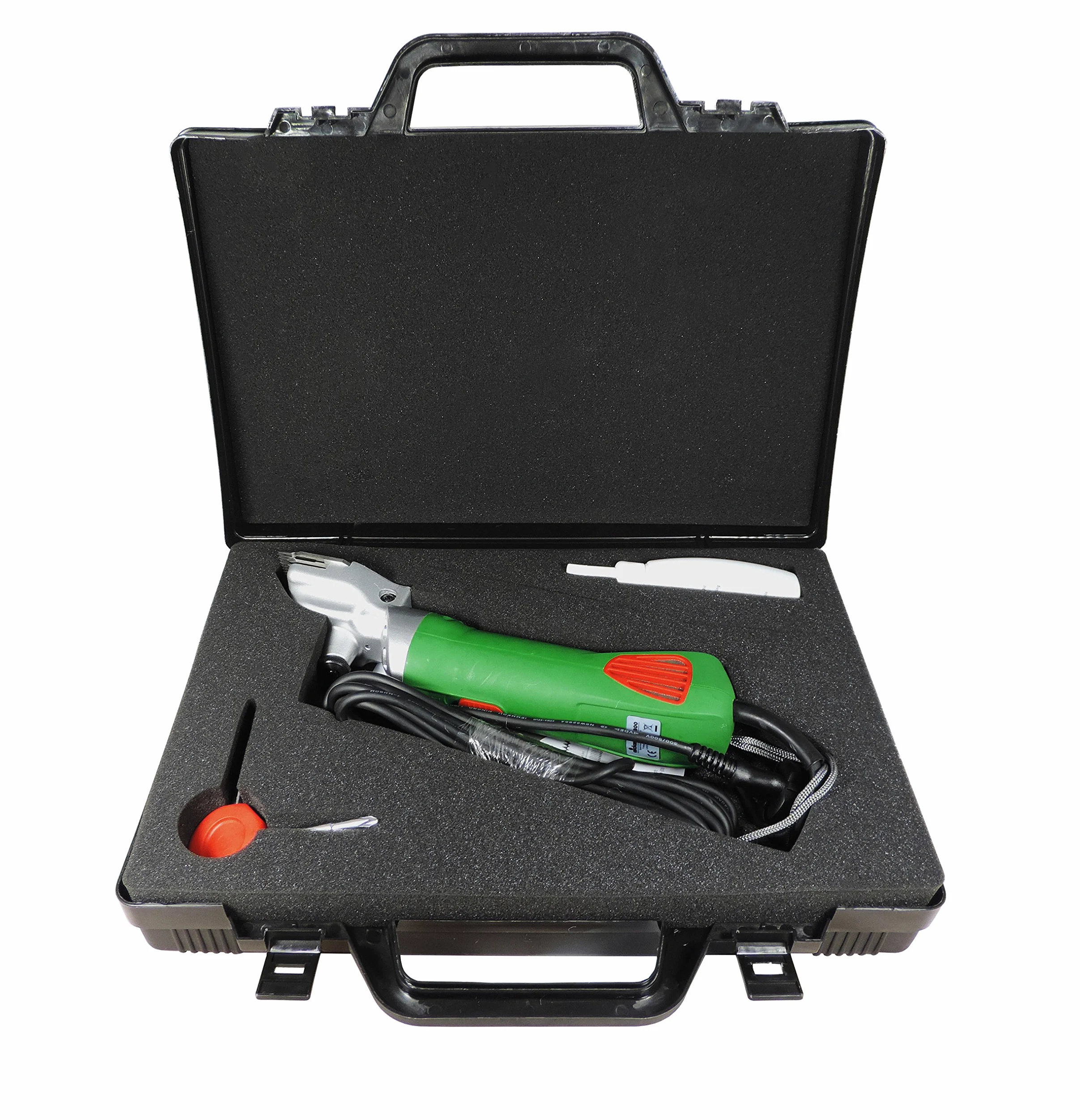 Esquiladora para caballos koll Living KL740 – de gran calidad diseñado – Solo 1,20 kg difícil – Extra Silencioso y laufruhig – Incluye cabezal Cuchillo fabricado en Alemania.