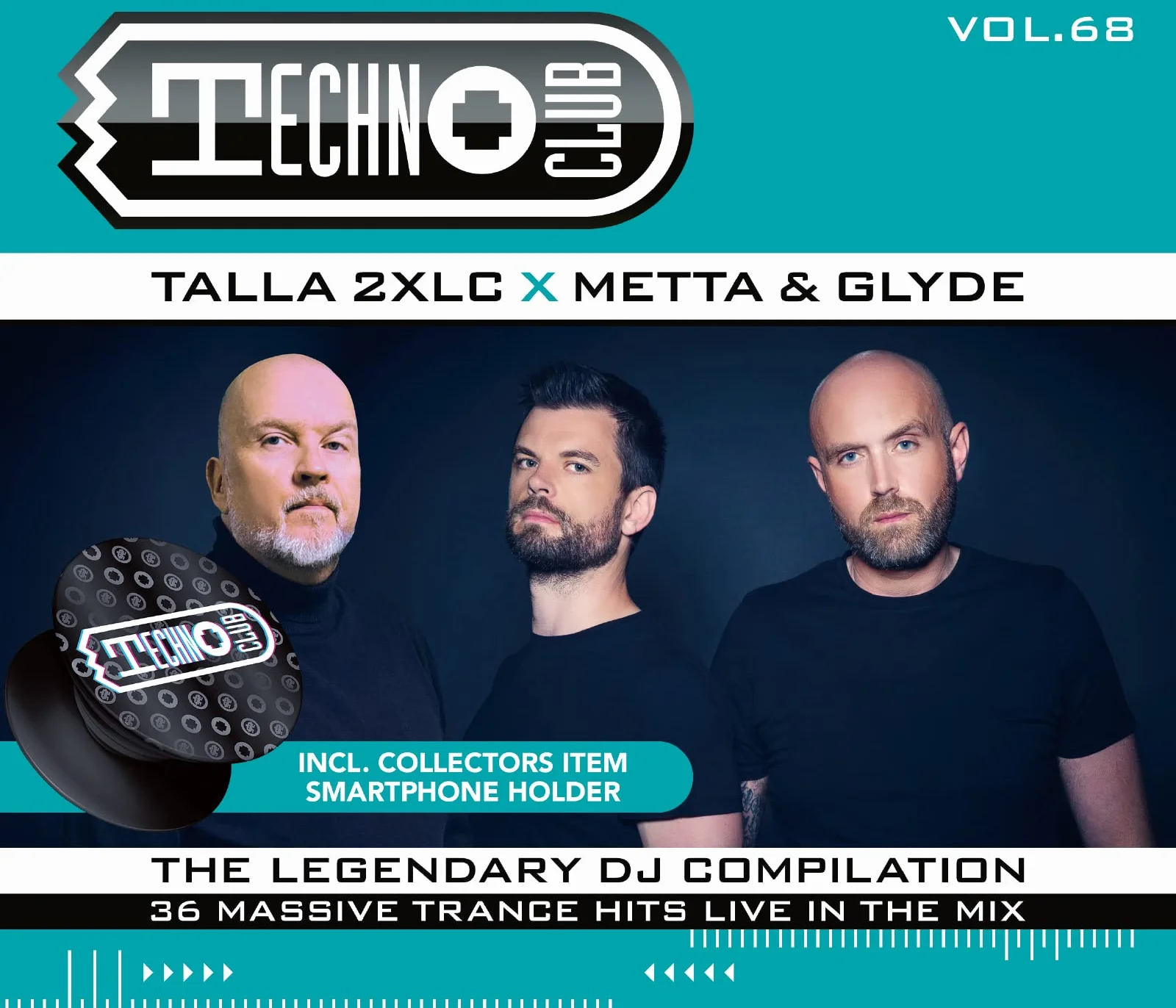 Techno Club Vol. 68 Double Étui téléphone portable