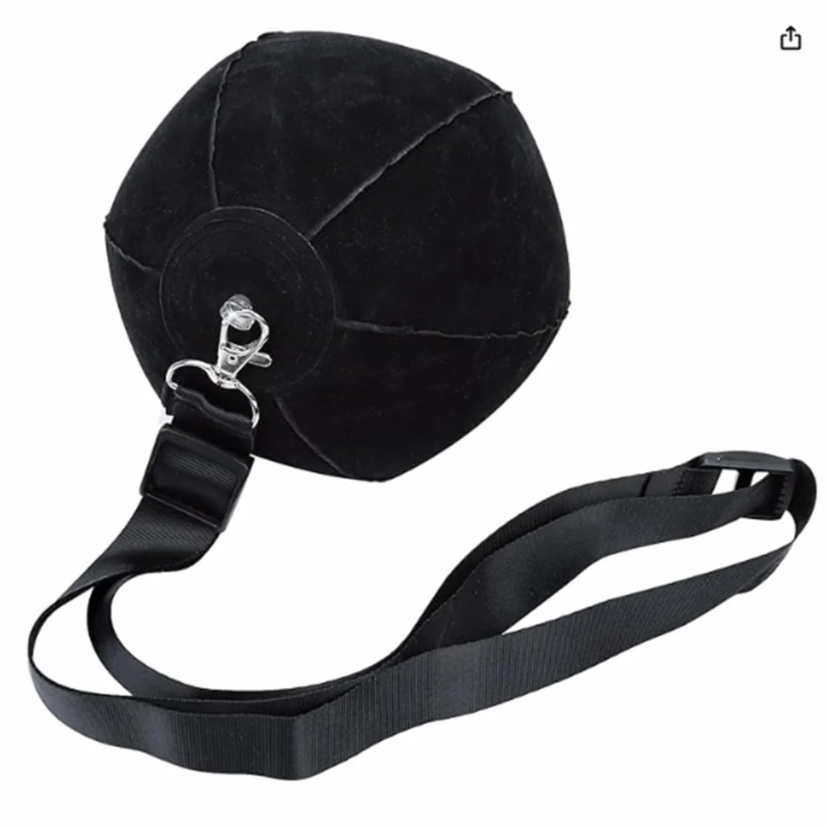 Namvo Golf Swing Training Aid Smart Ball Assist Practice Corrección de Postura Ajustable Negro