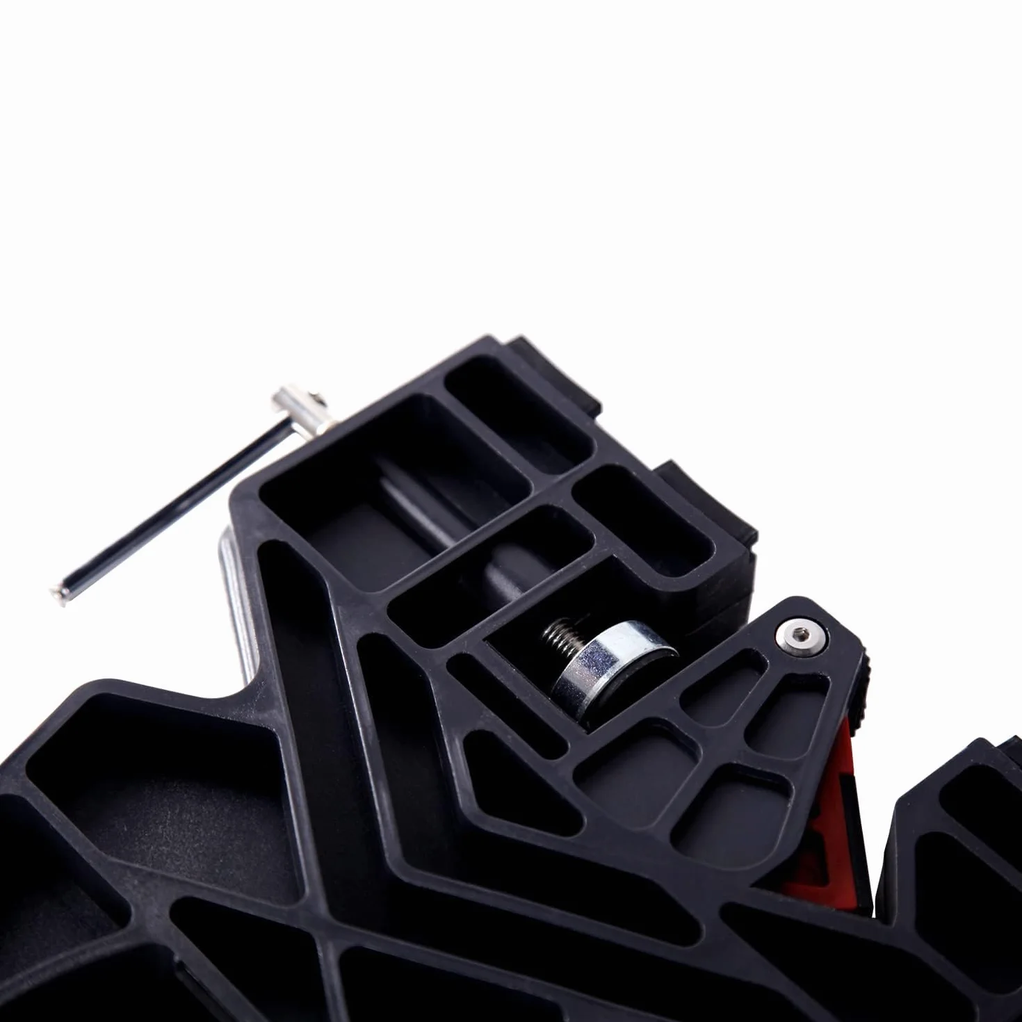 Tornillo de banco ajustable para esquí y snowboard, mangos antideslizantes, posición horizontal y vertical