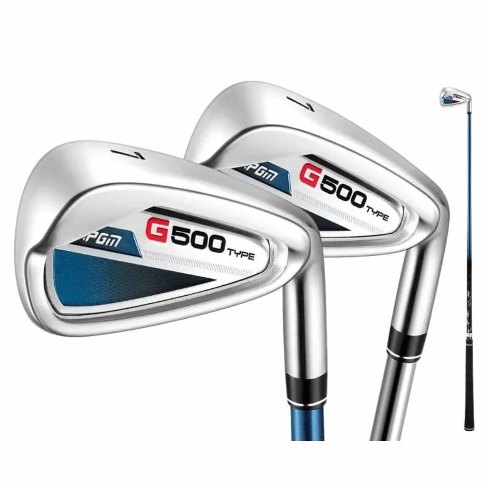 Hierro de golf para hombre acero inoxidable 7ª caña bajo centro de gravedad