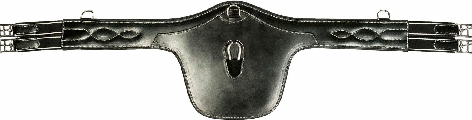 Hkm Cincha de sillín con Protector de Pecho -