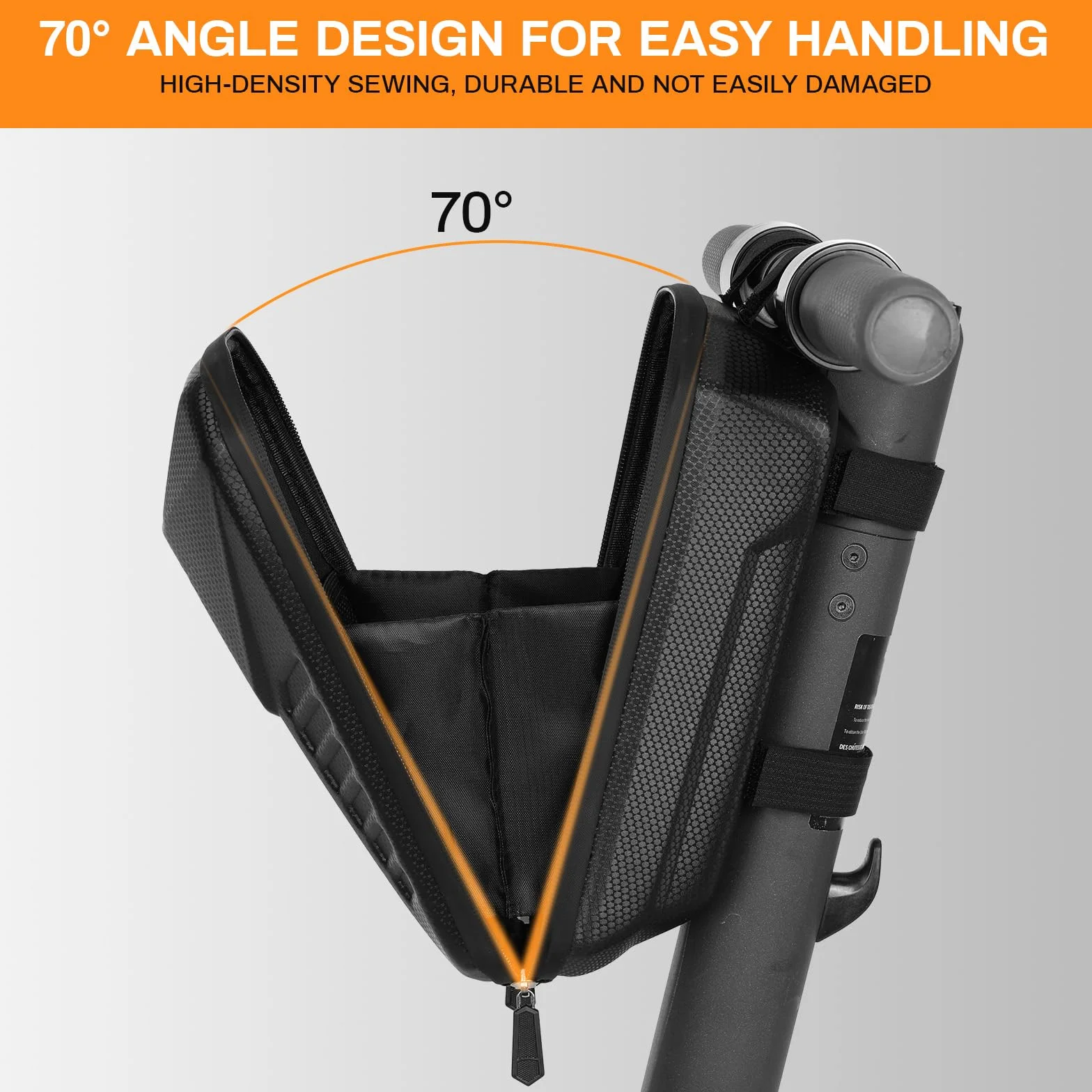 TLGREEN Bolsa impermeable para patinete eléctrico, 3L/4L gran capacidad, para Xiaomi Mijia Sedway Ninebot