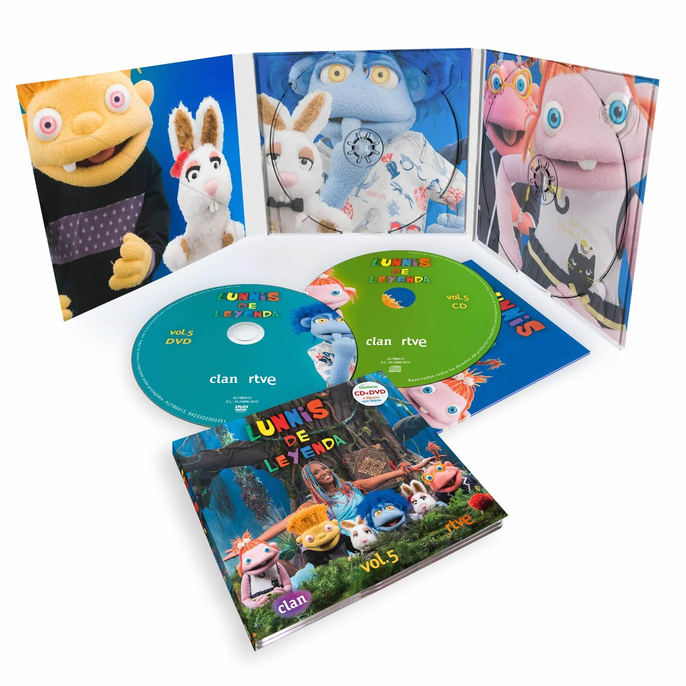 Lunnis De Leyenda Volumen 5 CD DVD