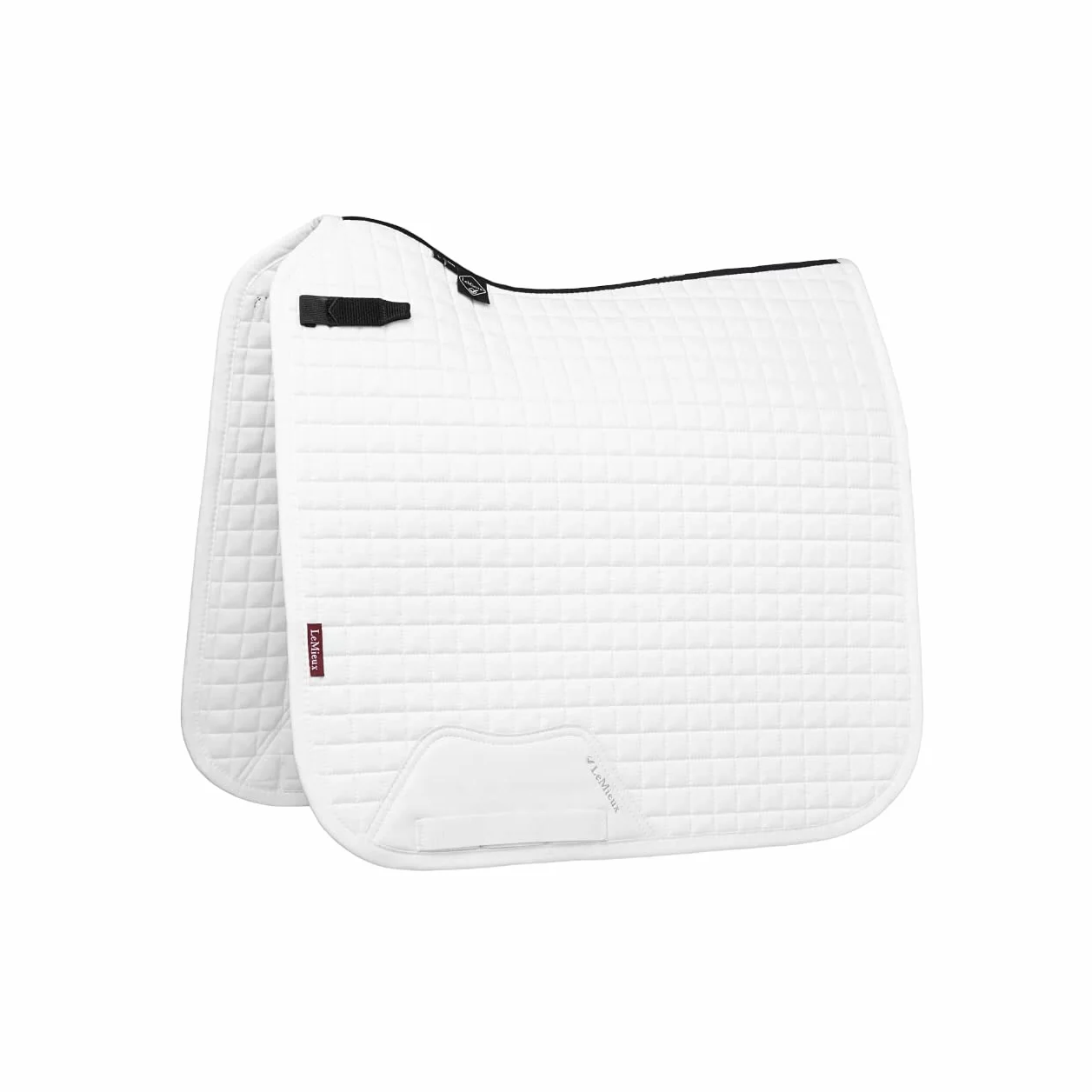 LeMieux ProSport Lustre/Suede - Cuadrado de Doma (Anillo en D)