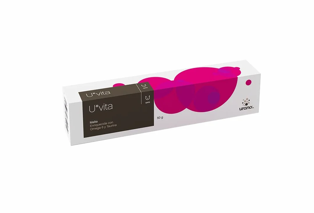 Urano Uvita Malta con Vitaminas para Gatos - 50 gr
