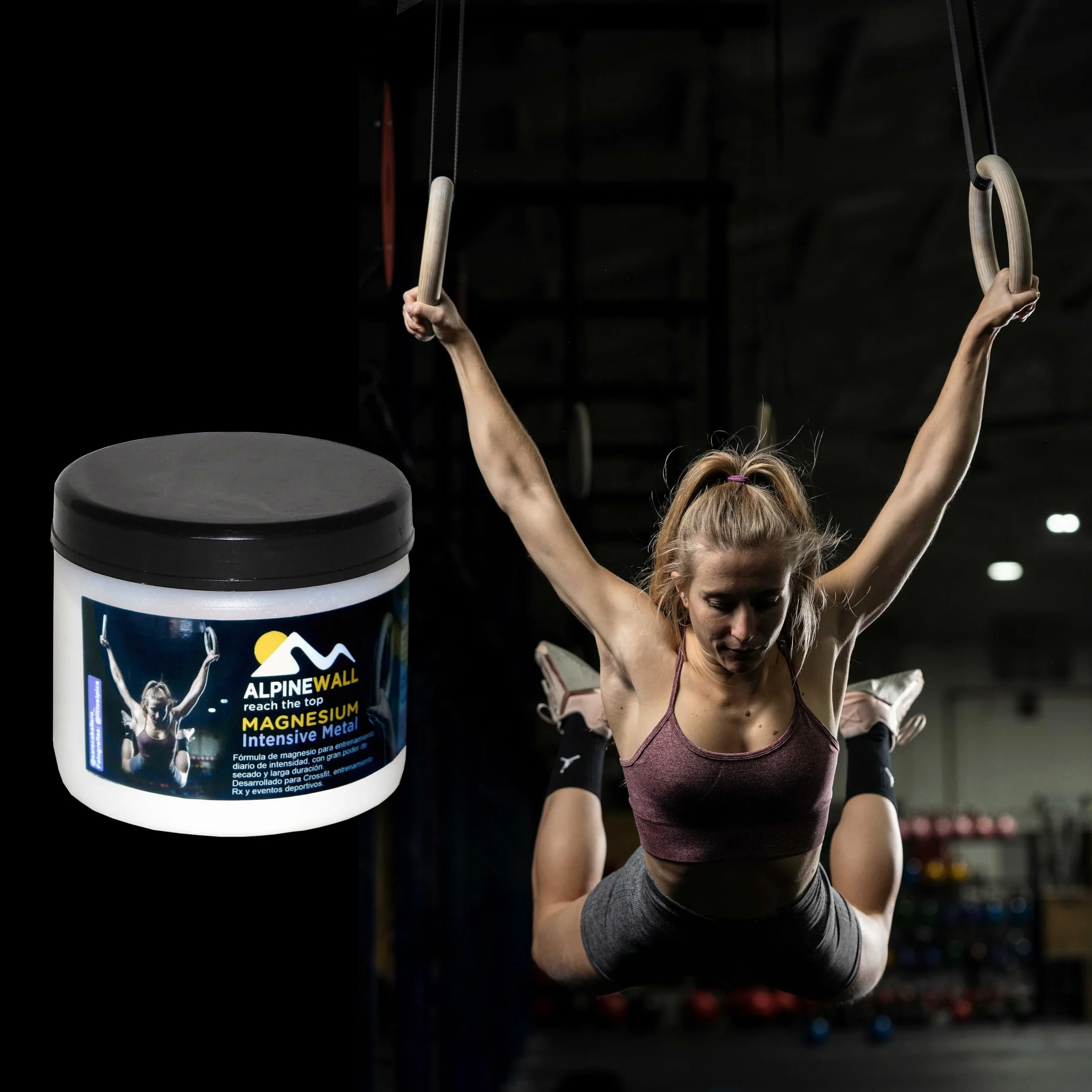 Magnesio Crossfit Intensive Metal Fórmula entrenamiento Gimnasio