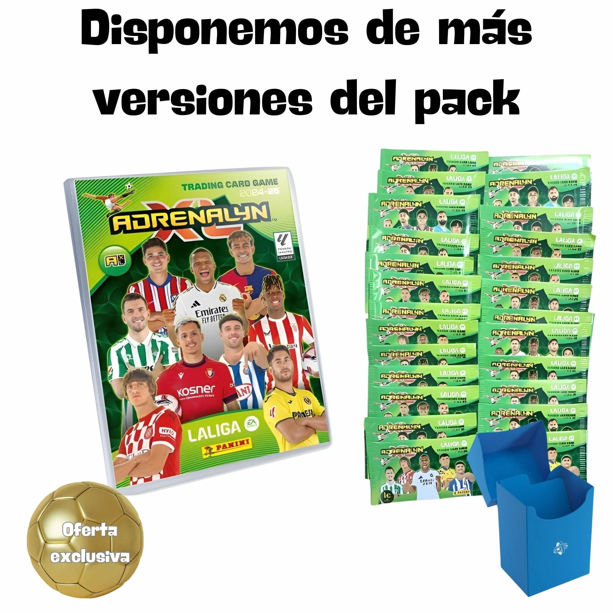 Panini Megapack Adrenalyn 2024-2025 Álbum Premium Liga Santander Edición Exclusiva