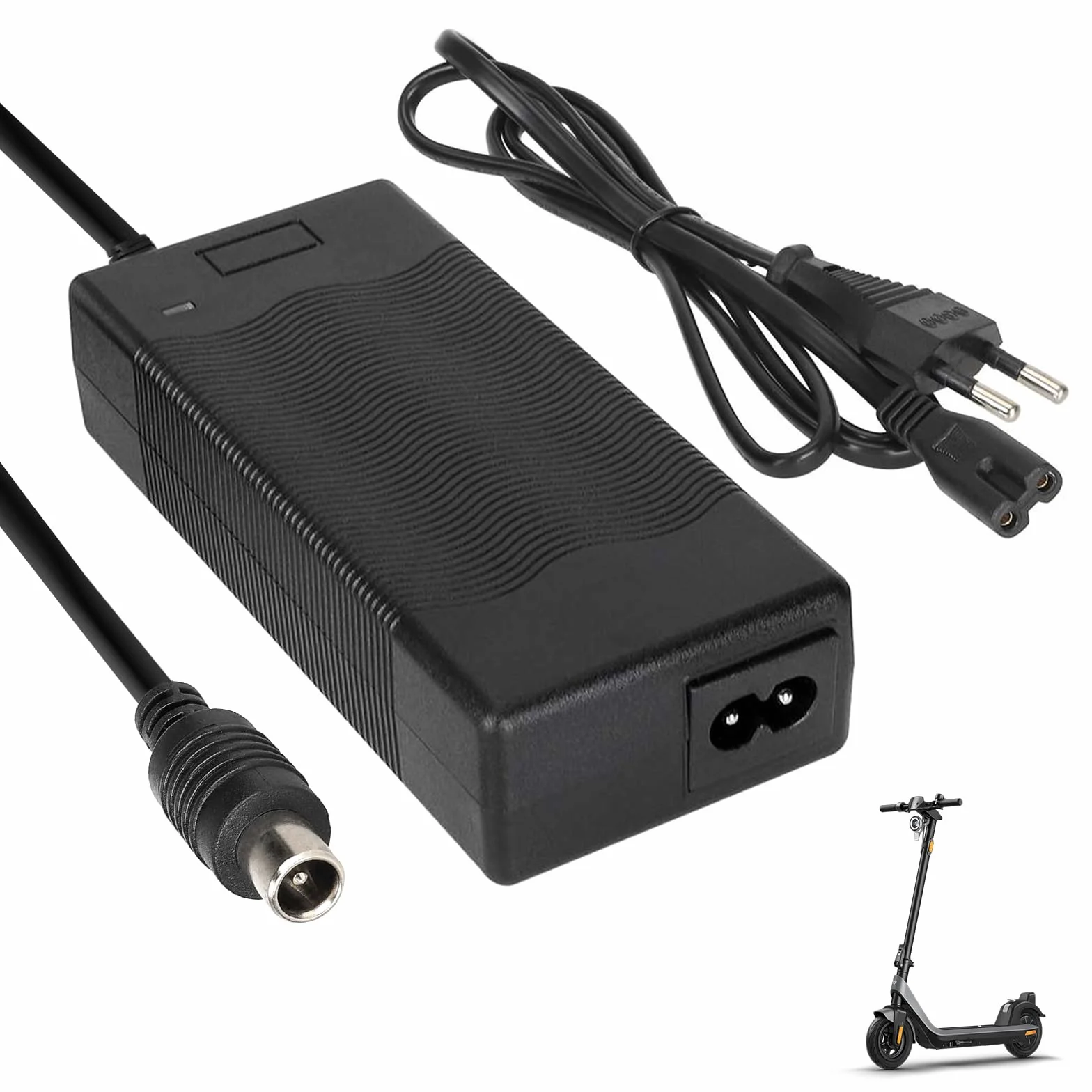 Cargador Patinete Electrico 42V 2A Compatible Xiaomi M365 Pro Pro 2 Mi 3 1s Ninebot G30 E F Series 84W AC DC 8mm