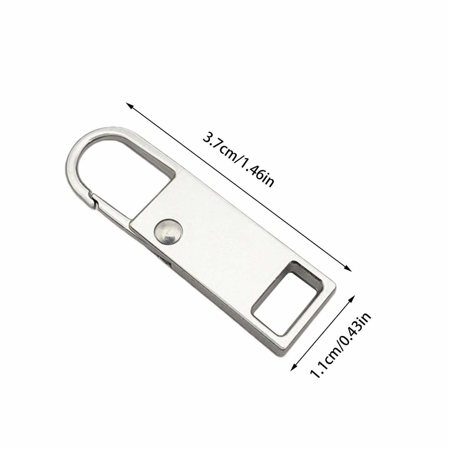 Tirador De Cremallera De Ropa Desmontable, Reemplazo Para Chaqueta, 10 Uds. Accesorios con Hebilla Desmontable