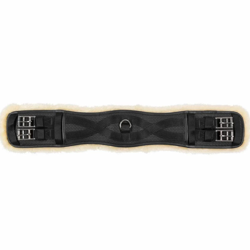 HORZE Cincha de Doma Atlanta, Negro, 50