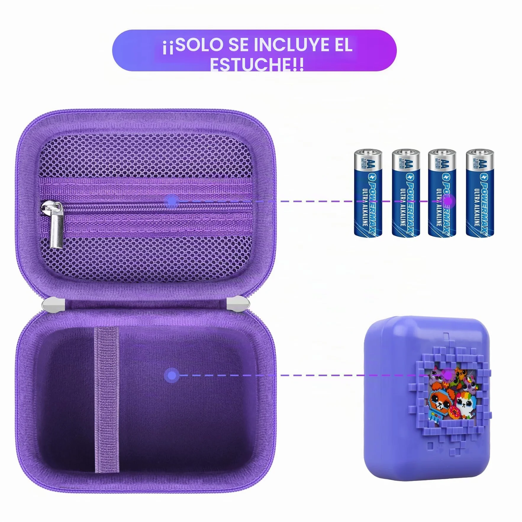 BOVKE Funda de Transporte para Bitzee Digital Pet y Magicals