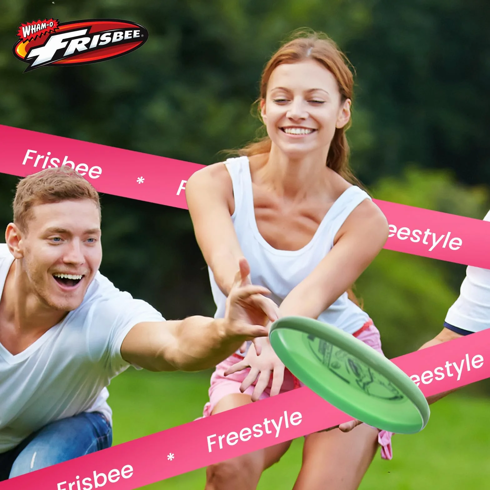 Wham-O Frisbee Freestyle Disc 160g 26.67cm PE Durable Flexible para Playa