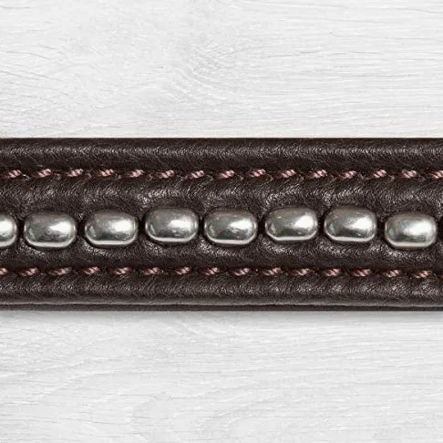 Kieffer - Dobladillo para caballo (muy suave, con perlas y nuca acolchada), color negro, Extra Warmblut