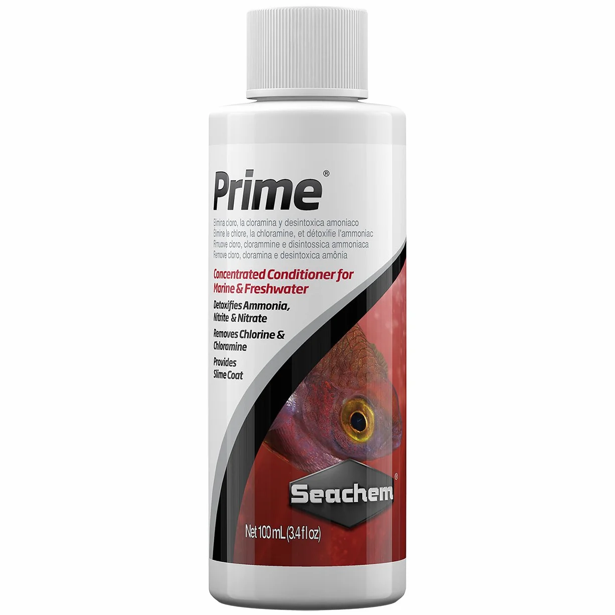 Seachem Acondicionador de Agua Prime, 100 ml