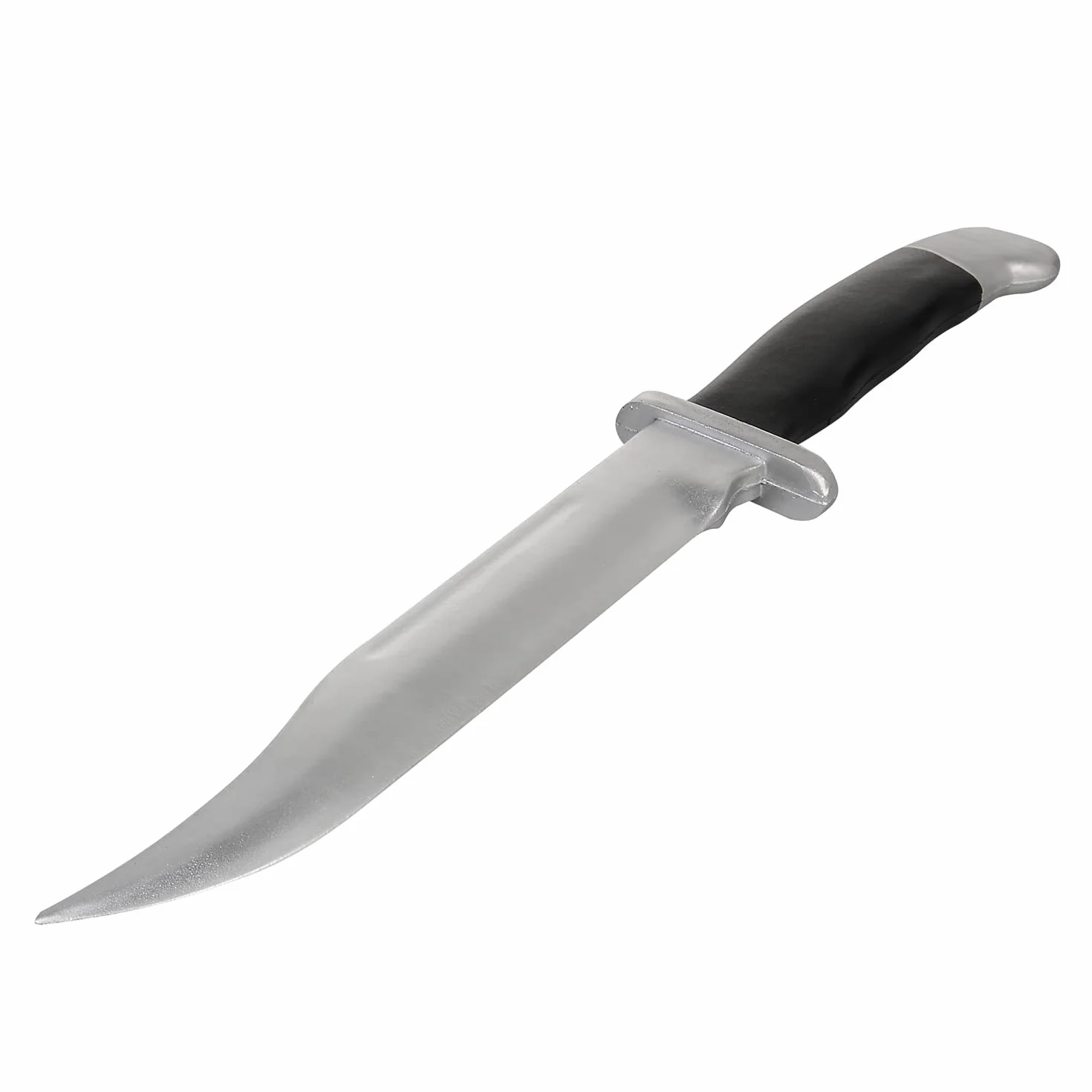 Cuchillo falso de entrenamiento de goma de espuma de 13.5" para Halloween y artes marciales