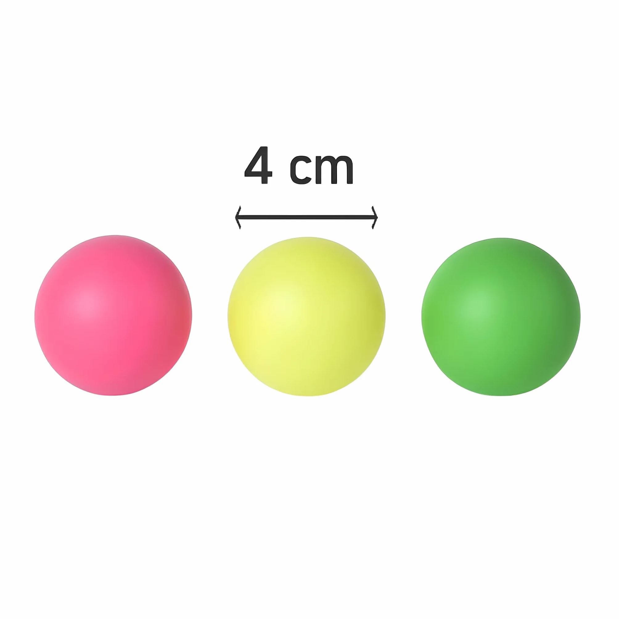 Pelotas para raquetas de playa, juego de 3, repuesto para pádel, tenis, squash
