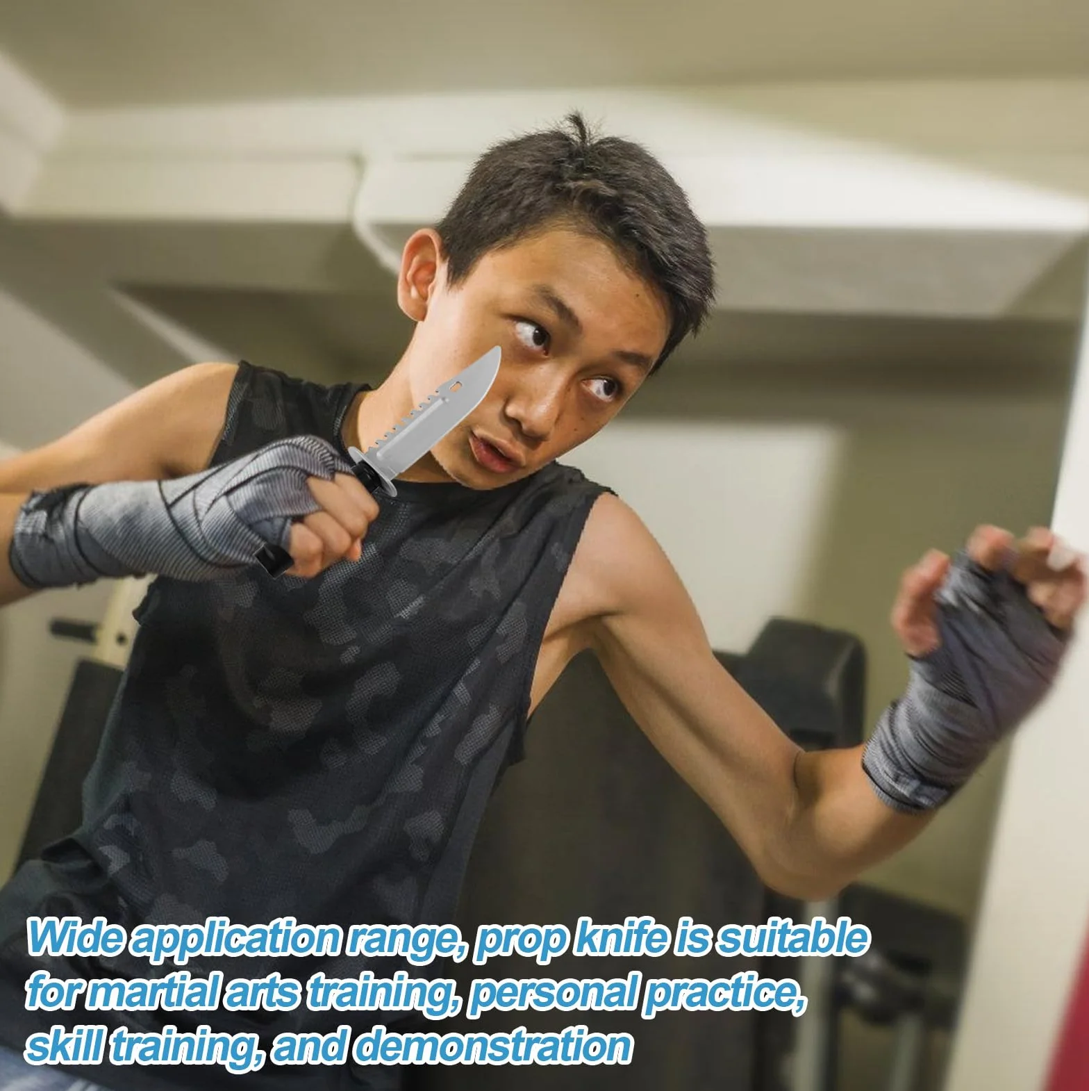5 Piezas Cuchillos de Entrenamiento de Goma para Actuaciones Escolares
